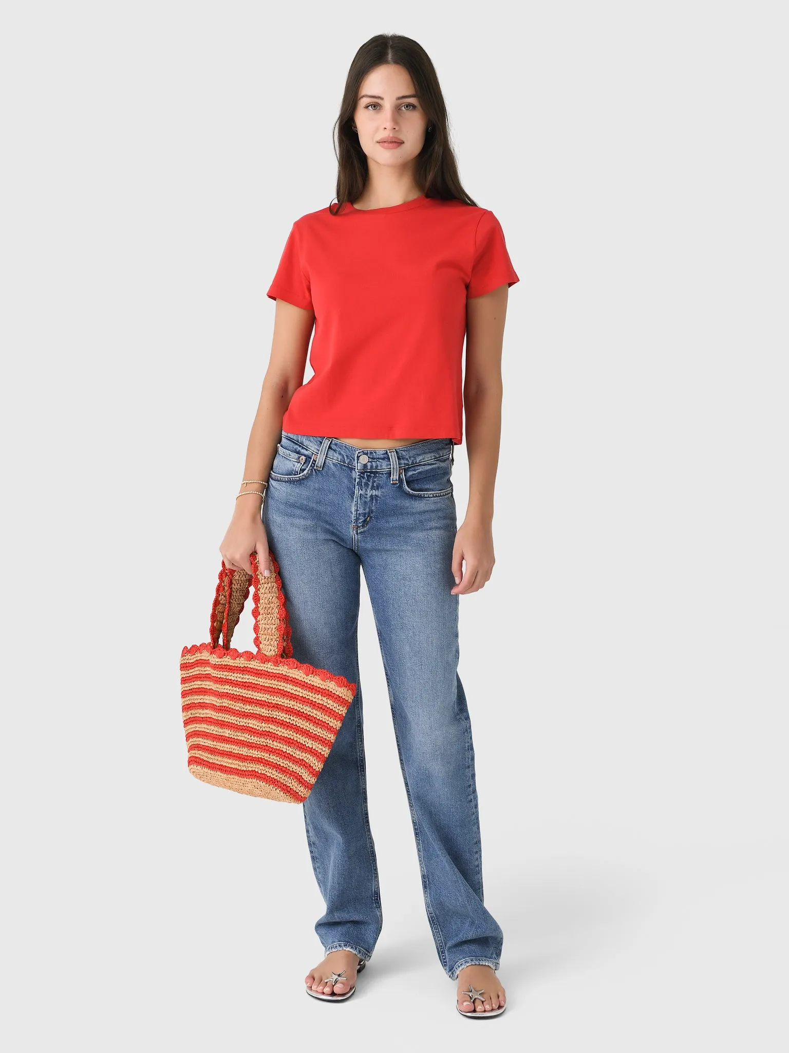 Agolde Women's Low Rise Slim Jean sold by Saint Bernard product image thumbnail 2