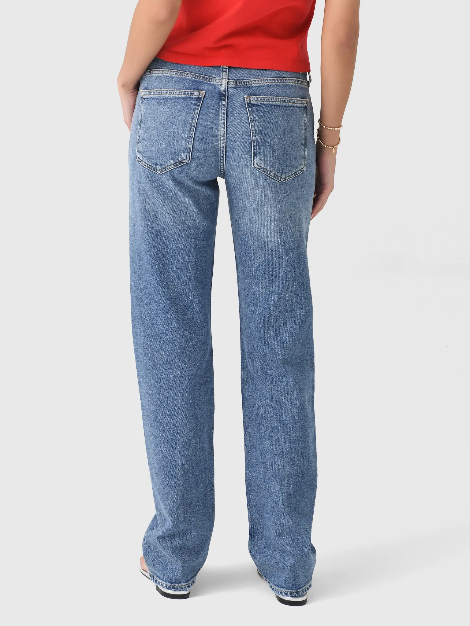 Agolde Women's Low Rise Slim Jean sold by Saint Bernard product image thumbnail 4