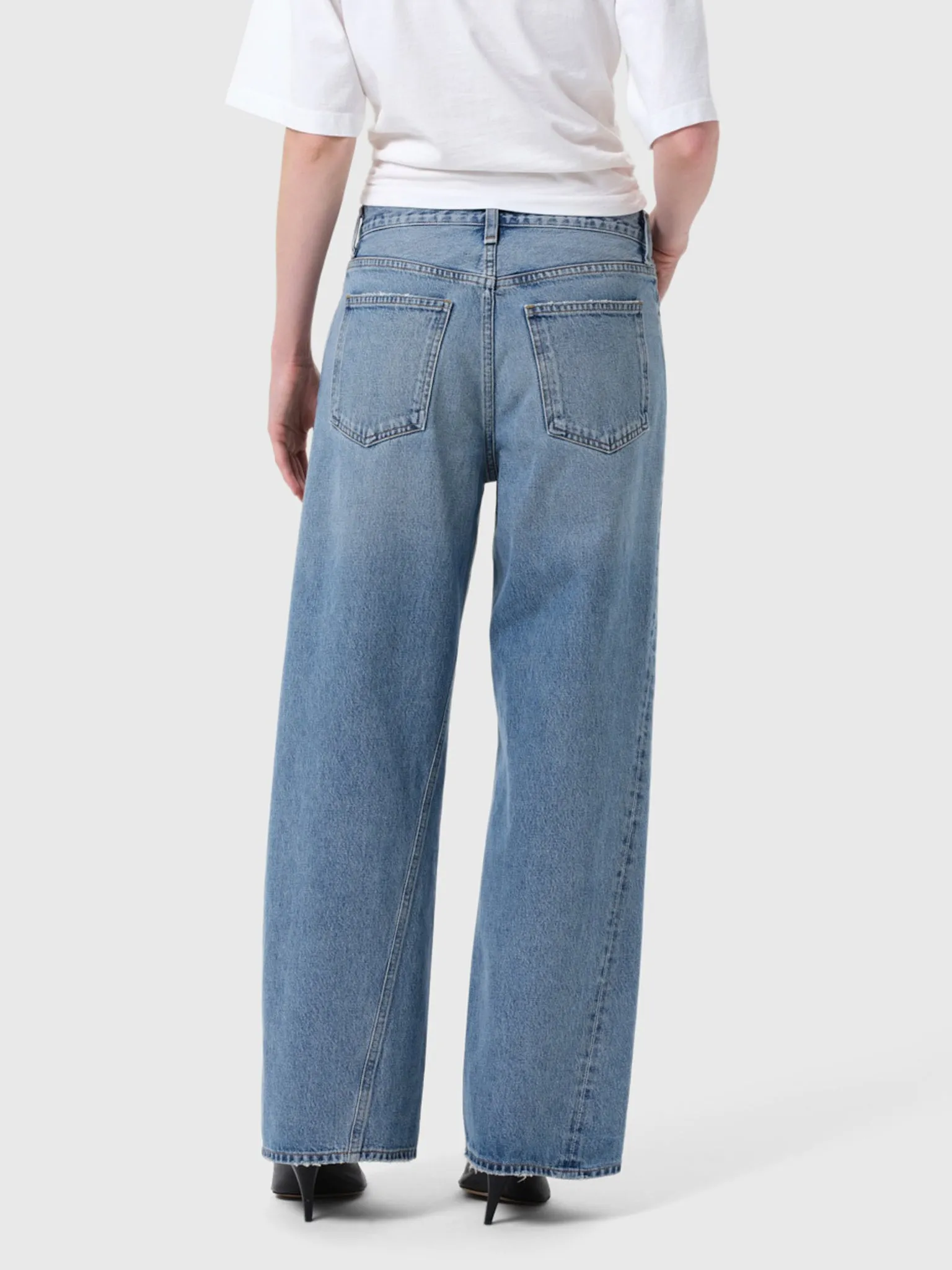 Agolde Women's Twist Low Slung Baggy Jean sold by Saint Bernard product image thumbnail 2