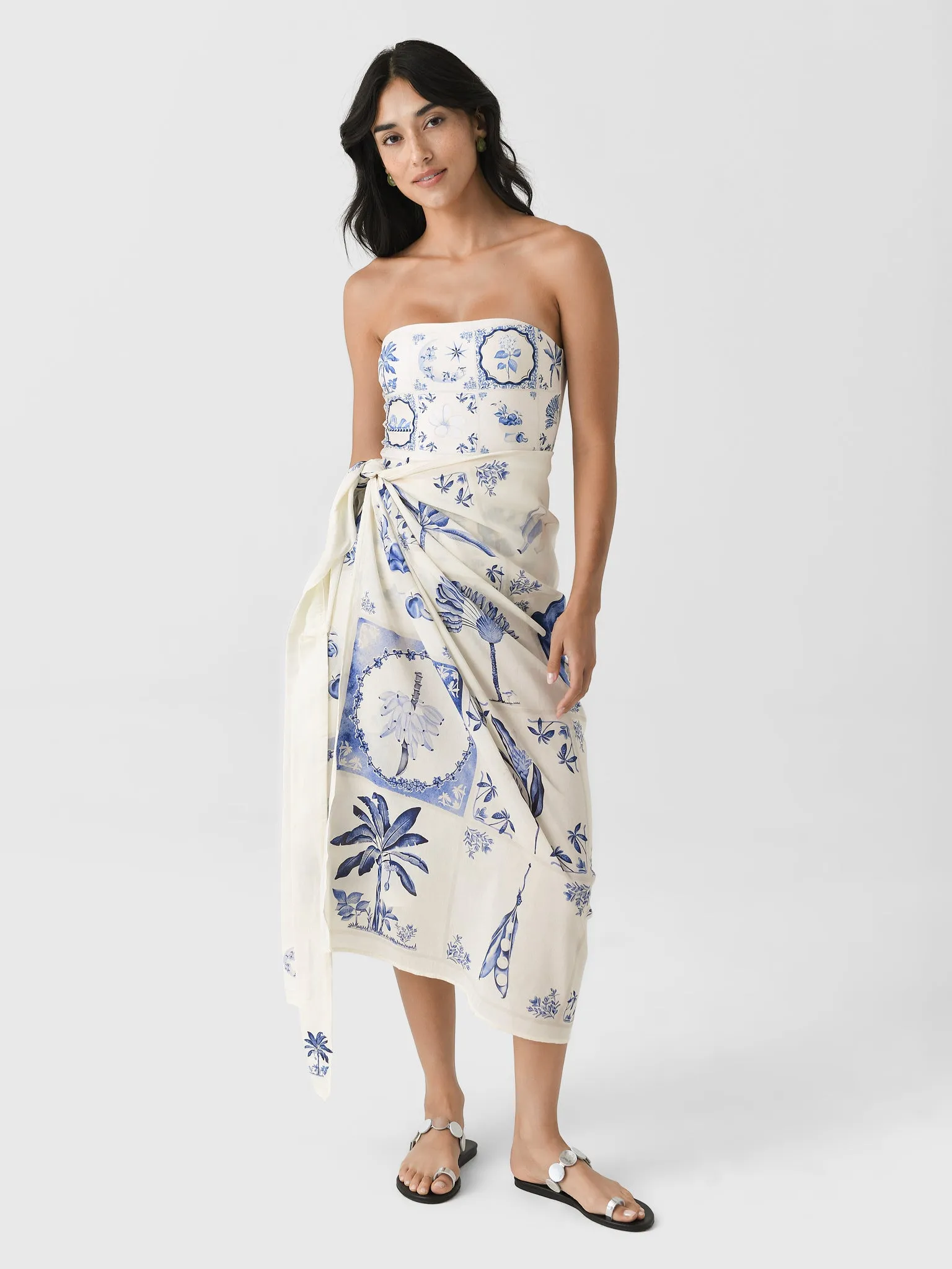 Agua By Agua Bendita Women's Lavanda Wild Pareo sold by Saint Bernard product image thumbnail 2