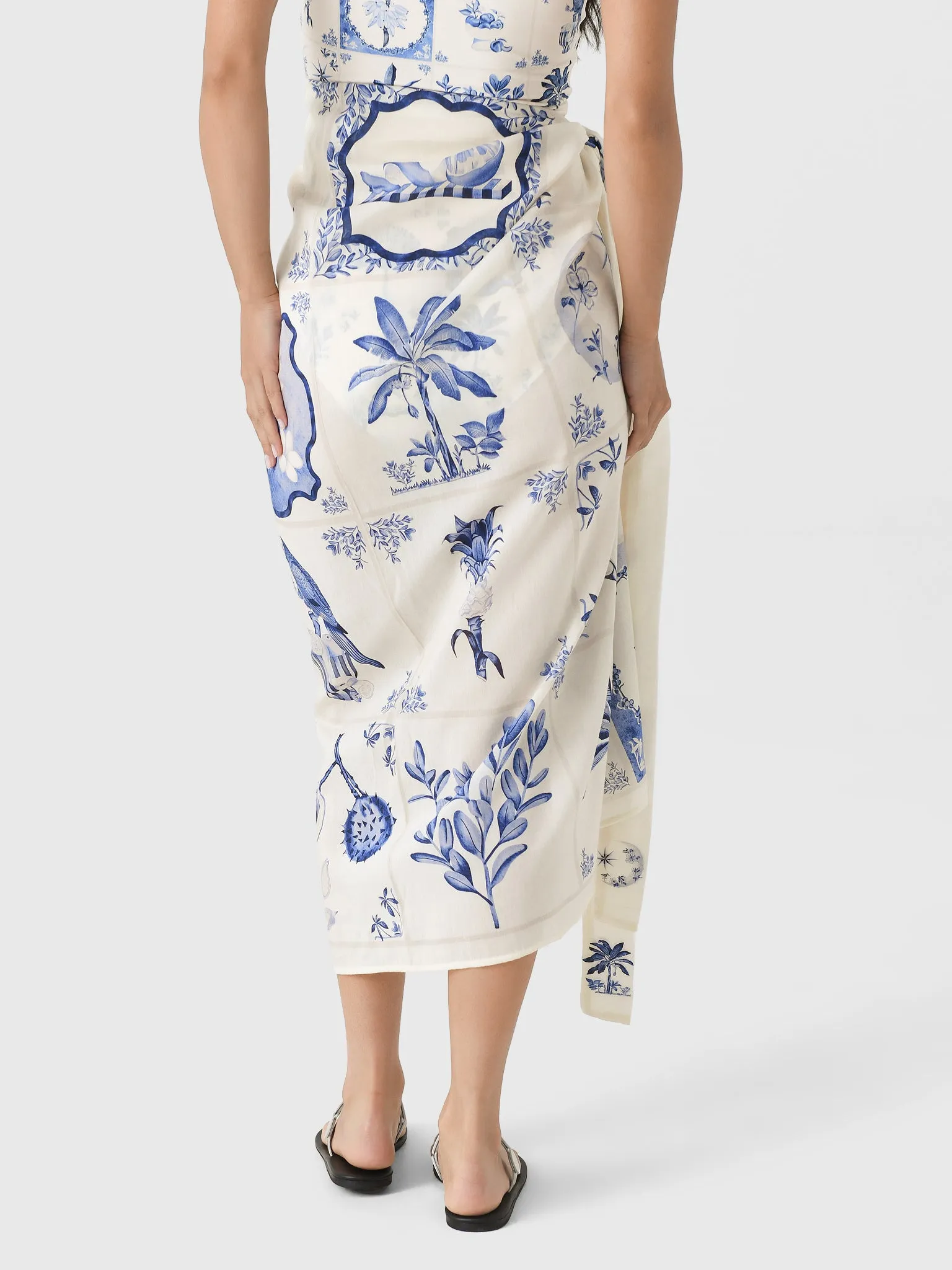 Agua By Agua Bendita Women's Lavanda Wild Pareo sold by Saint Bernard product image thumbnail 4