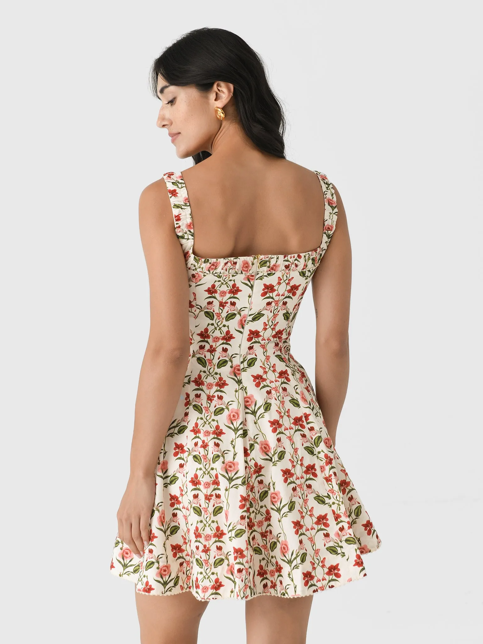 Agua By Agua Bendita Women's Moriche Canna Mini Dress sold by Saint Bernard product image thumbnail 4