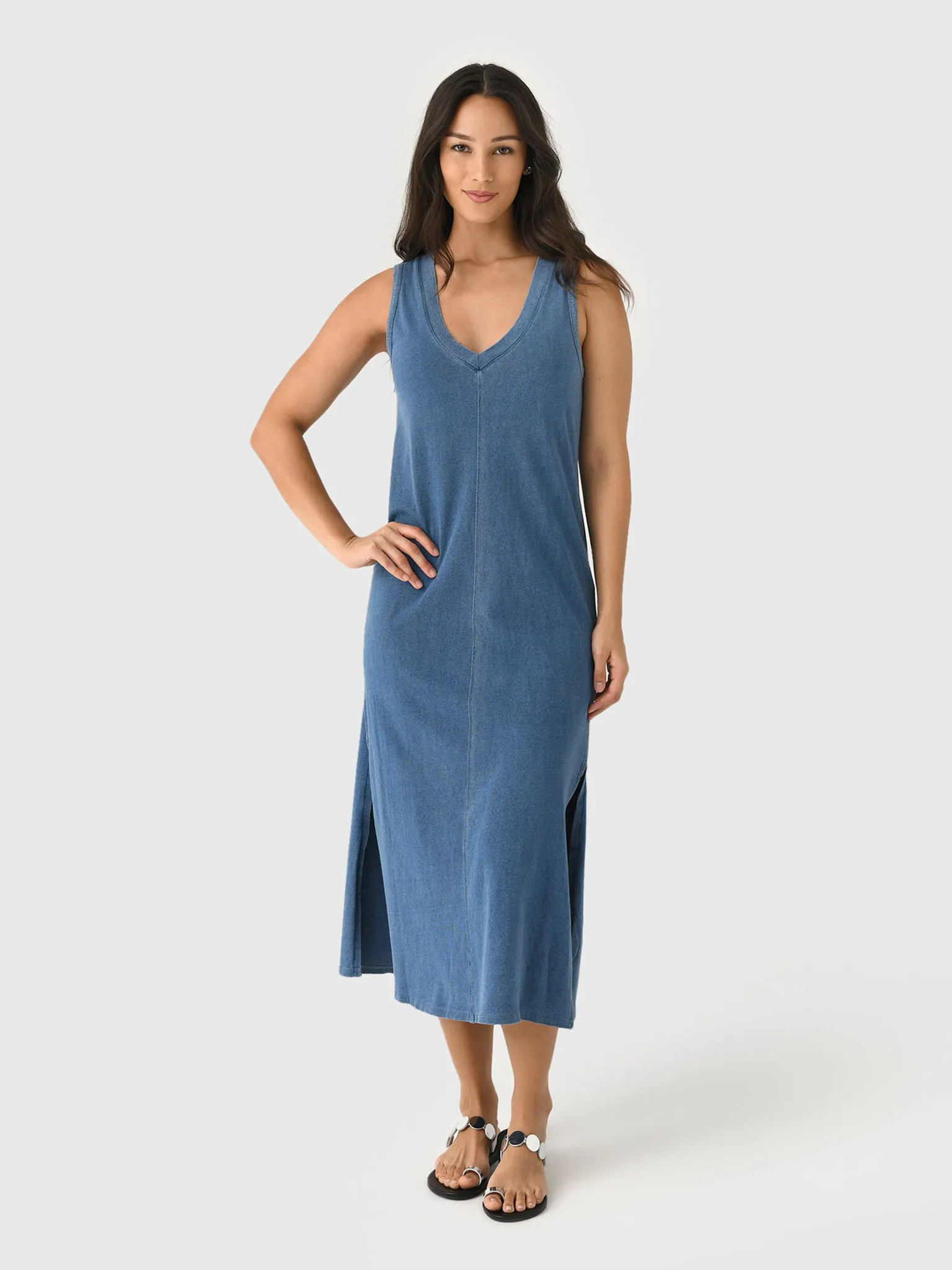 Z Supply Women's Palisades Jersey Denim Dress sold by Saint Bernard