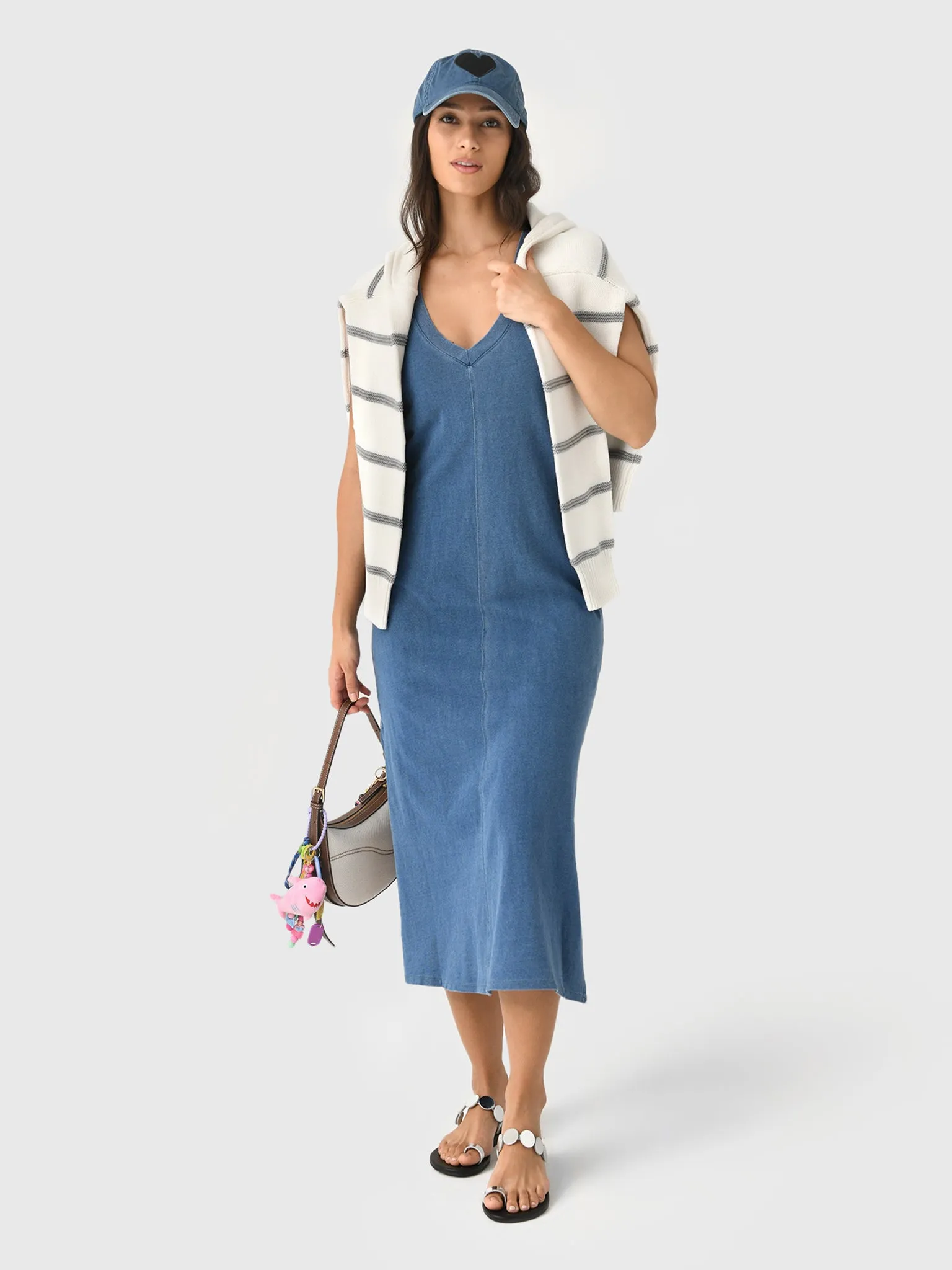 Z Supply Women's Palisades Jersey Denim Dress sold by Saint Bernard product image thumbnail 2