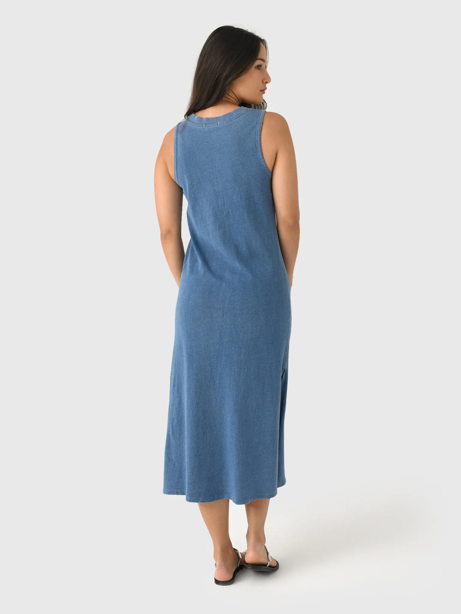 Z Supply Women's Palisades Jersey Denim Dress sold by Saint Bernard product image thumbnail 4