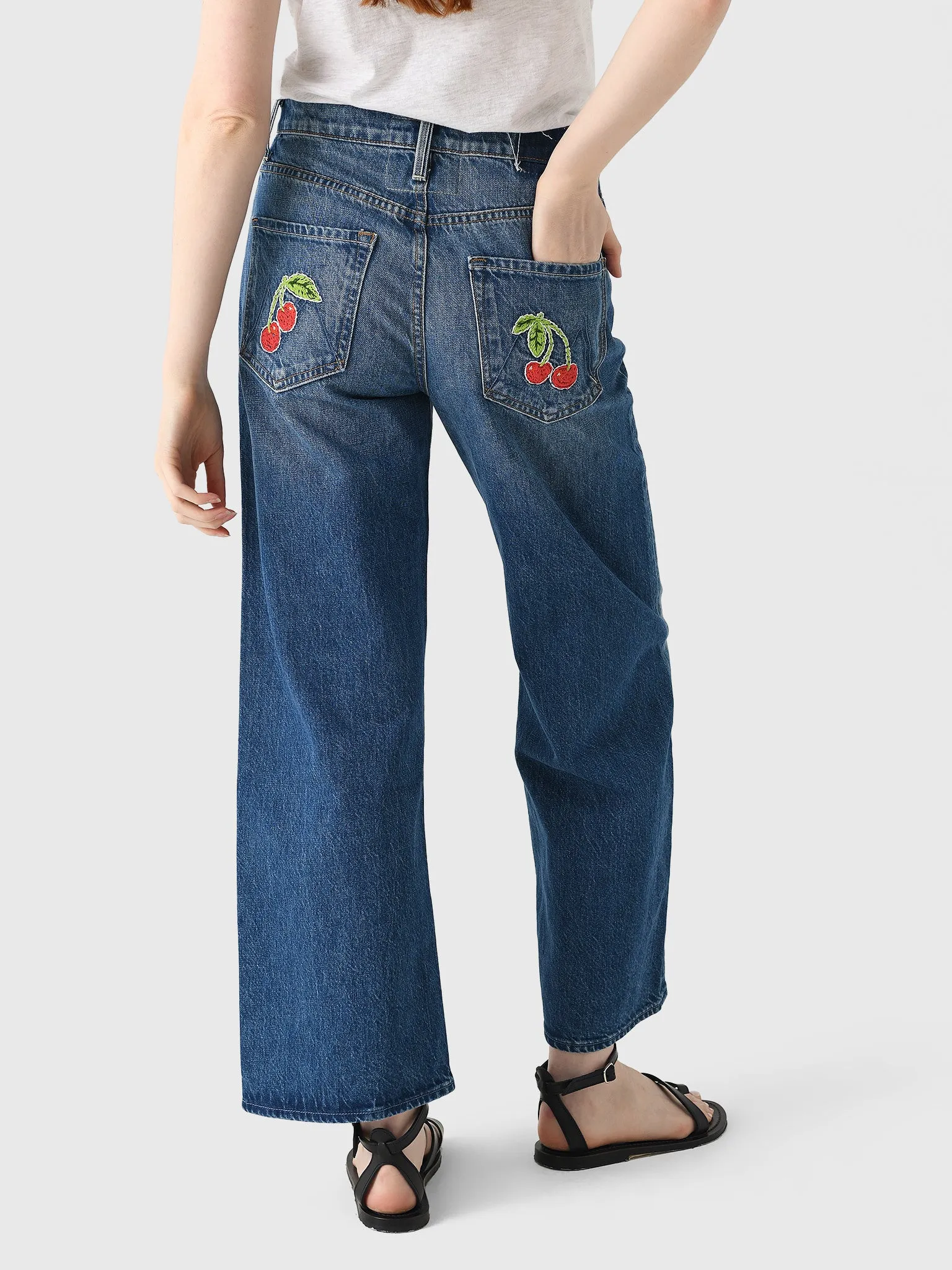 Mother Women's The Dodger Ankle Jean sold by Saint Bernard product image thumbnail 4