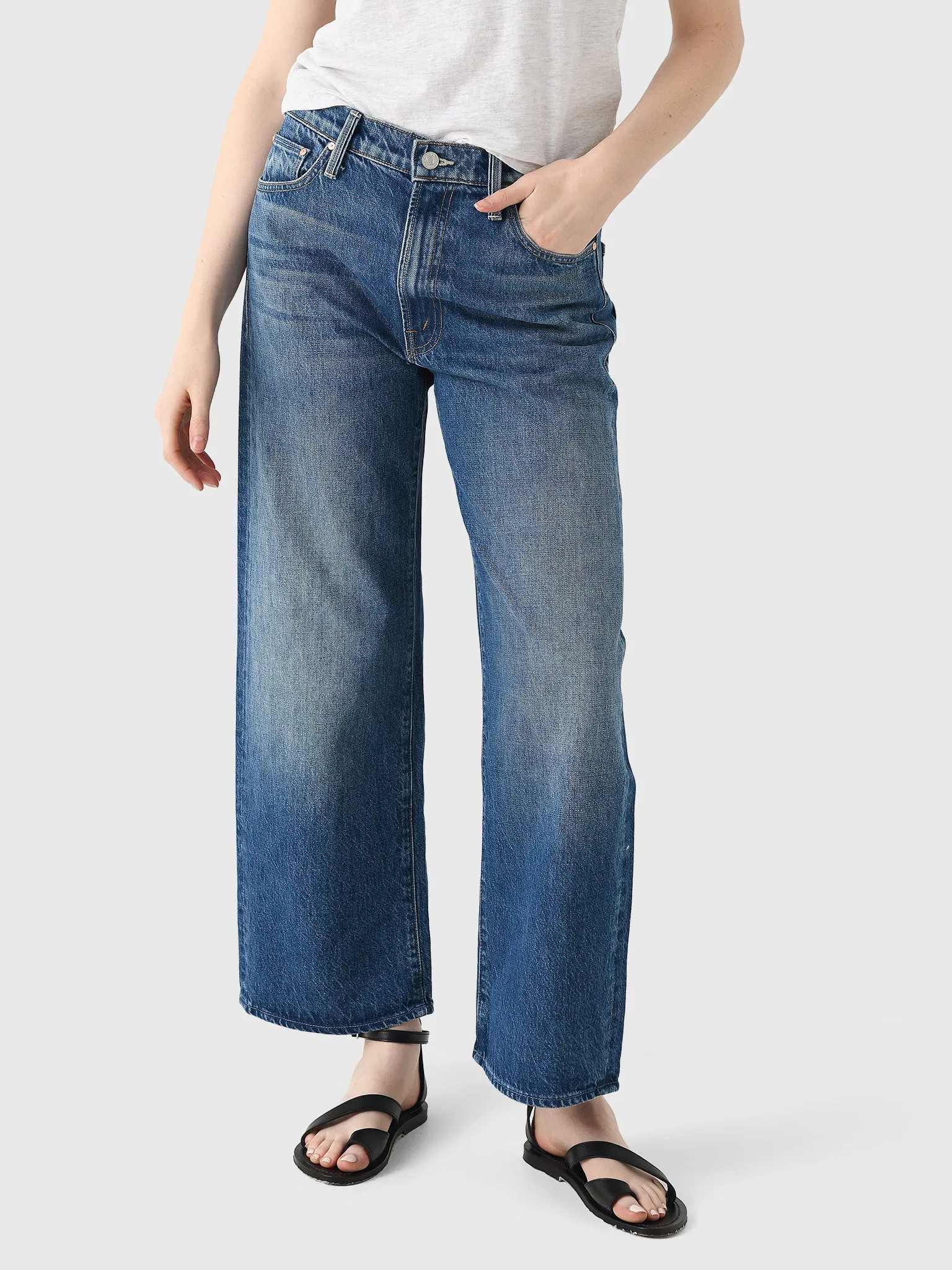 Mother Women's The Dodger Ankle Jean sold by Saint Bernard