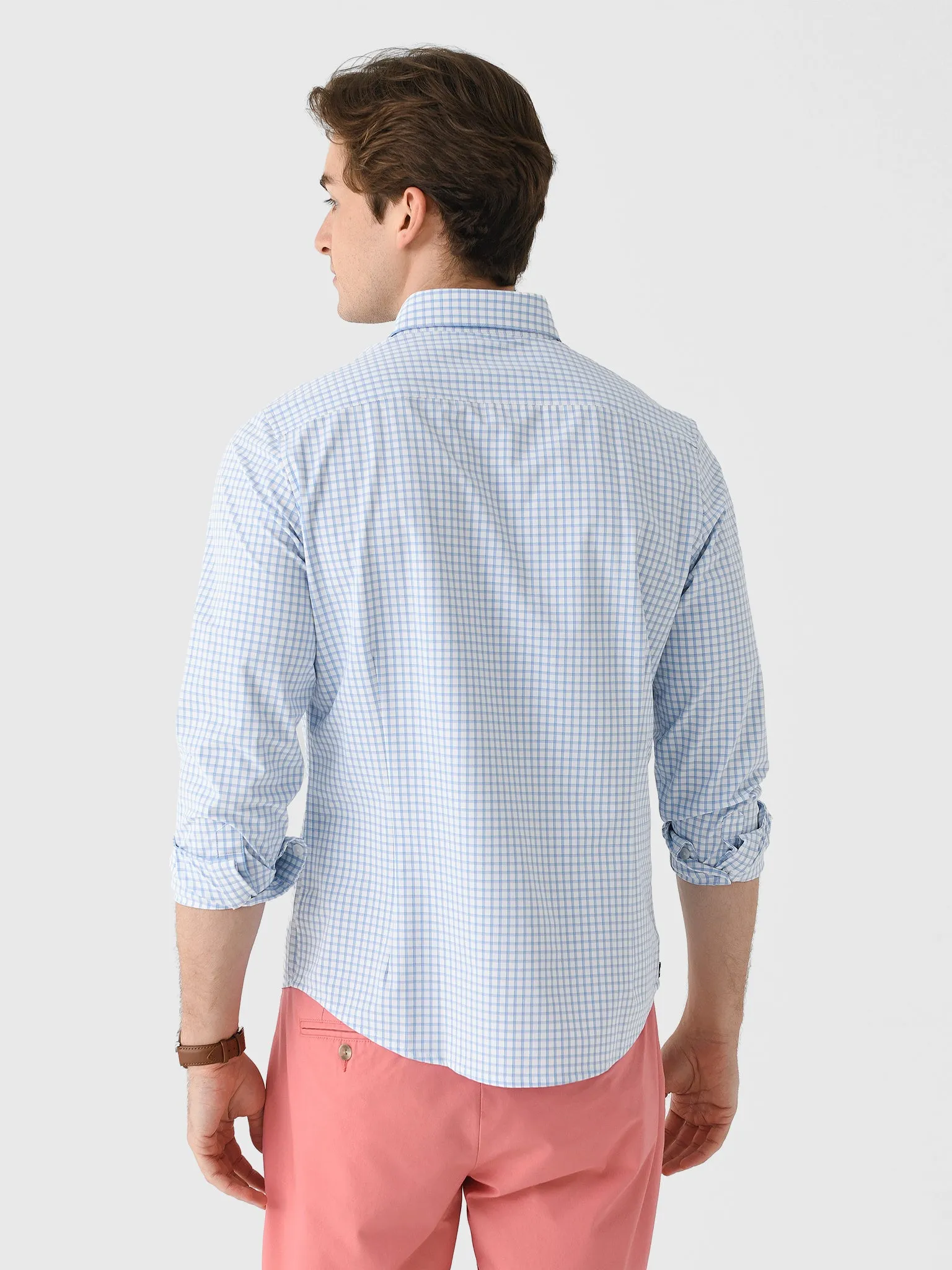Mizzen+Main Men's Trim Leeward No Tuck Dress Shirt sold by Saint Bernard product image thumbnail 4