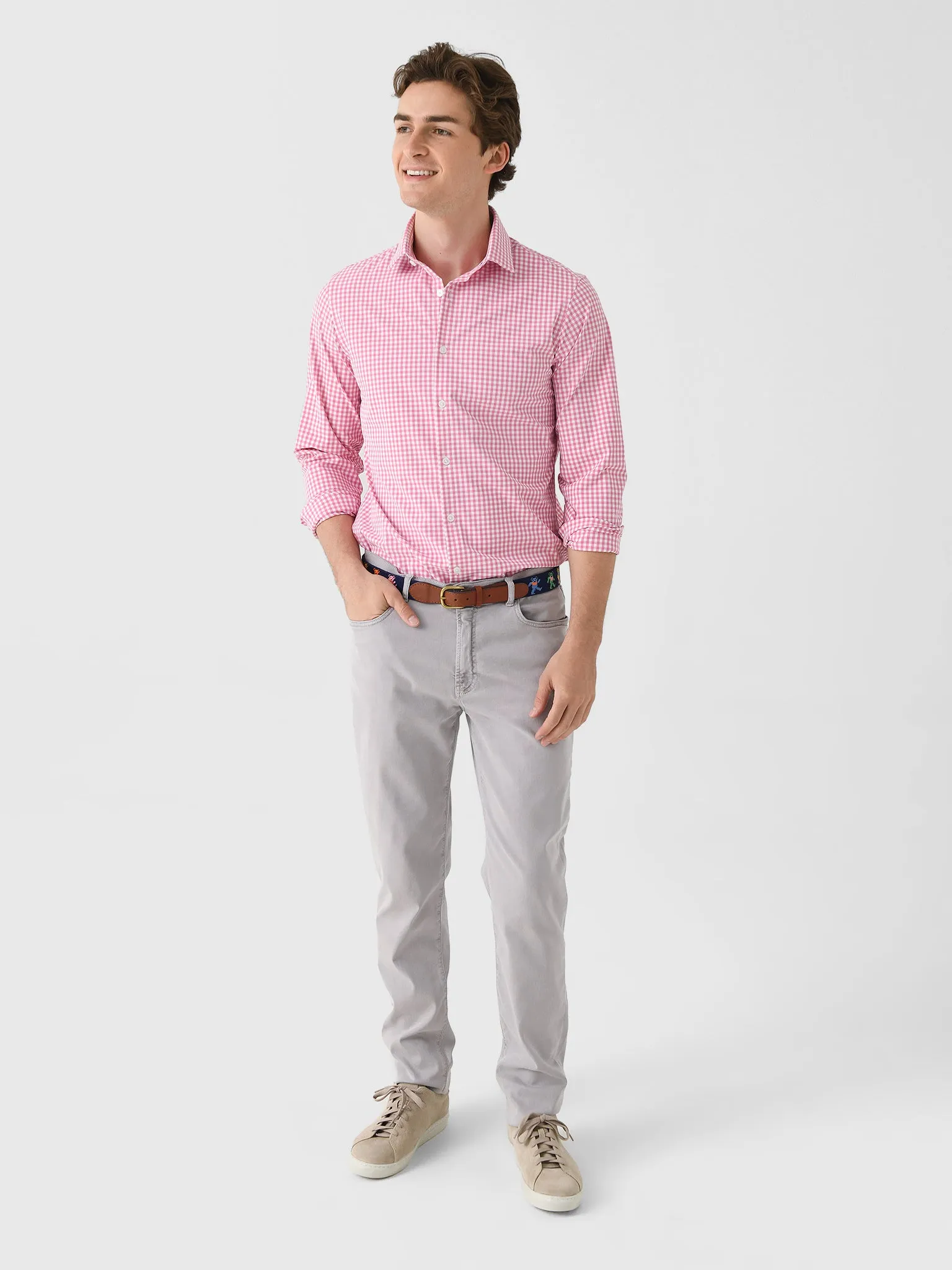 Mizzen+Main Men's Trim Leeward Dress Shirt sold by Saint Bernard product image thumbnail 2
