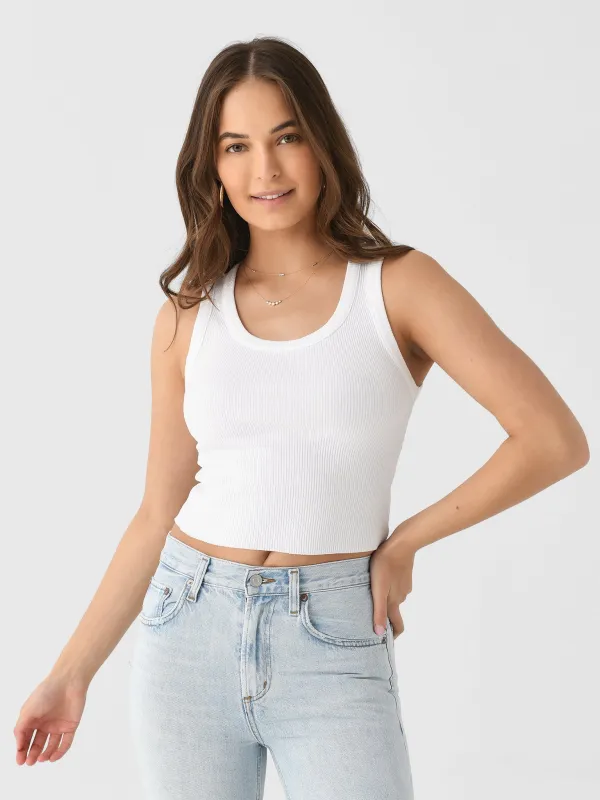 Agolde Women's Shrunken Poppy Tank sold by Saint Bernard