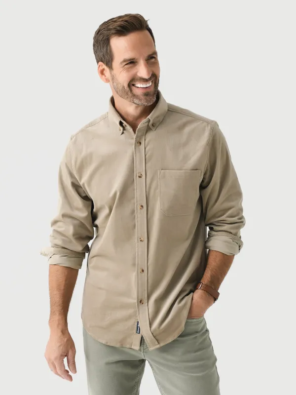 Mizzen+Main Men's Jackson Corduroy Shirt made by Mizzen+Main