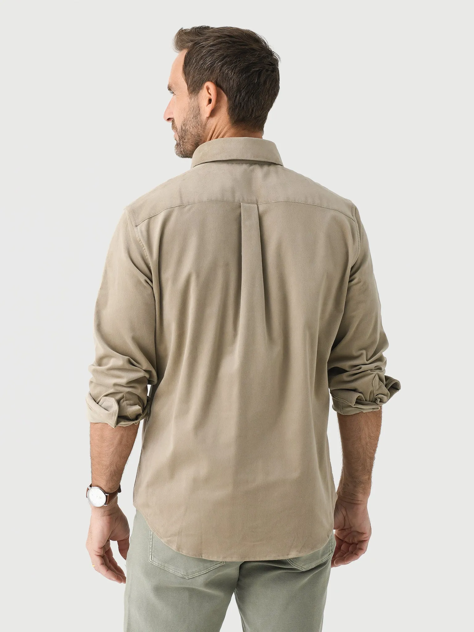 Mizzen+Main Men's Jackson Corduroy Shirt sold by Saint Bernard product image thumbnail 4