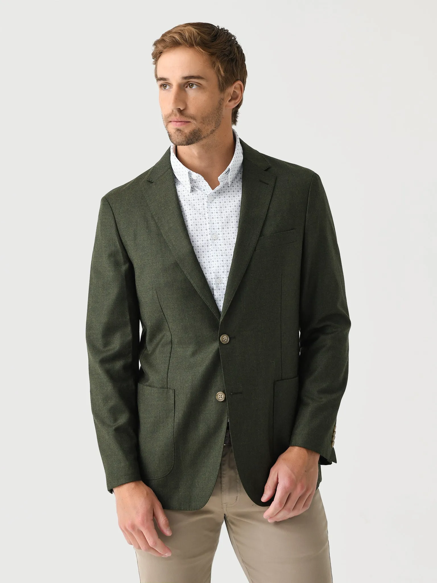 Mizzen+Main Men's Lavelle Midweight Blazer sold by Saint Bernard