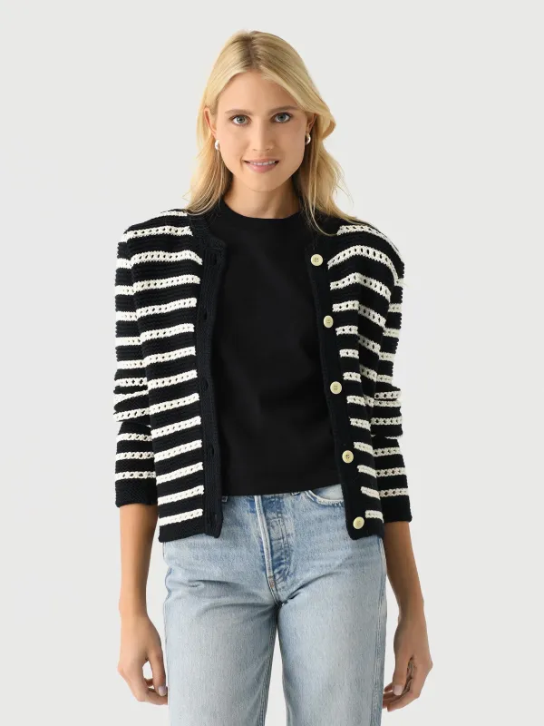 Alex Mill Women's Hailey Stripe Cardigan made by Alex Mill