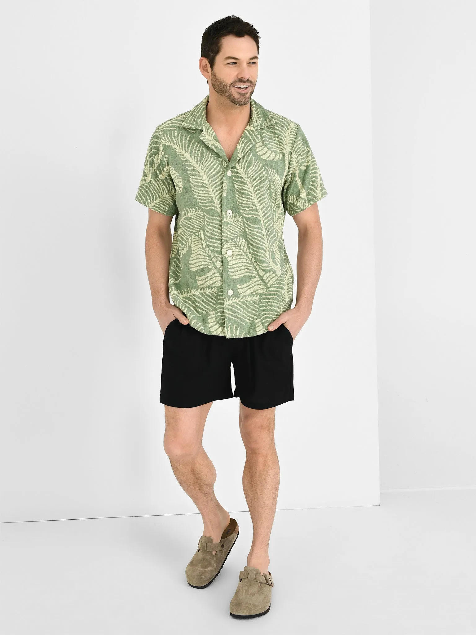 OAS Men's Linen Short sold by Saint Bernard product image thumbnail 2