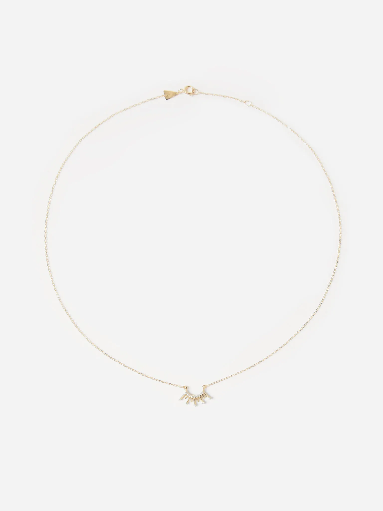 Adina Reyter Pavé Crown Necklace sold by Saint Bernard product image thumbnail 2