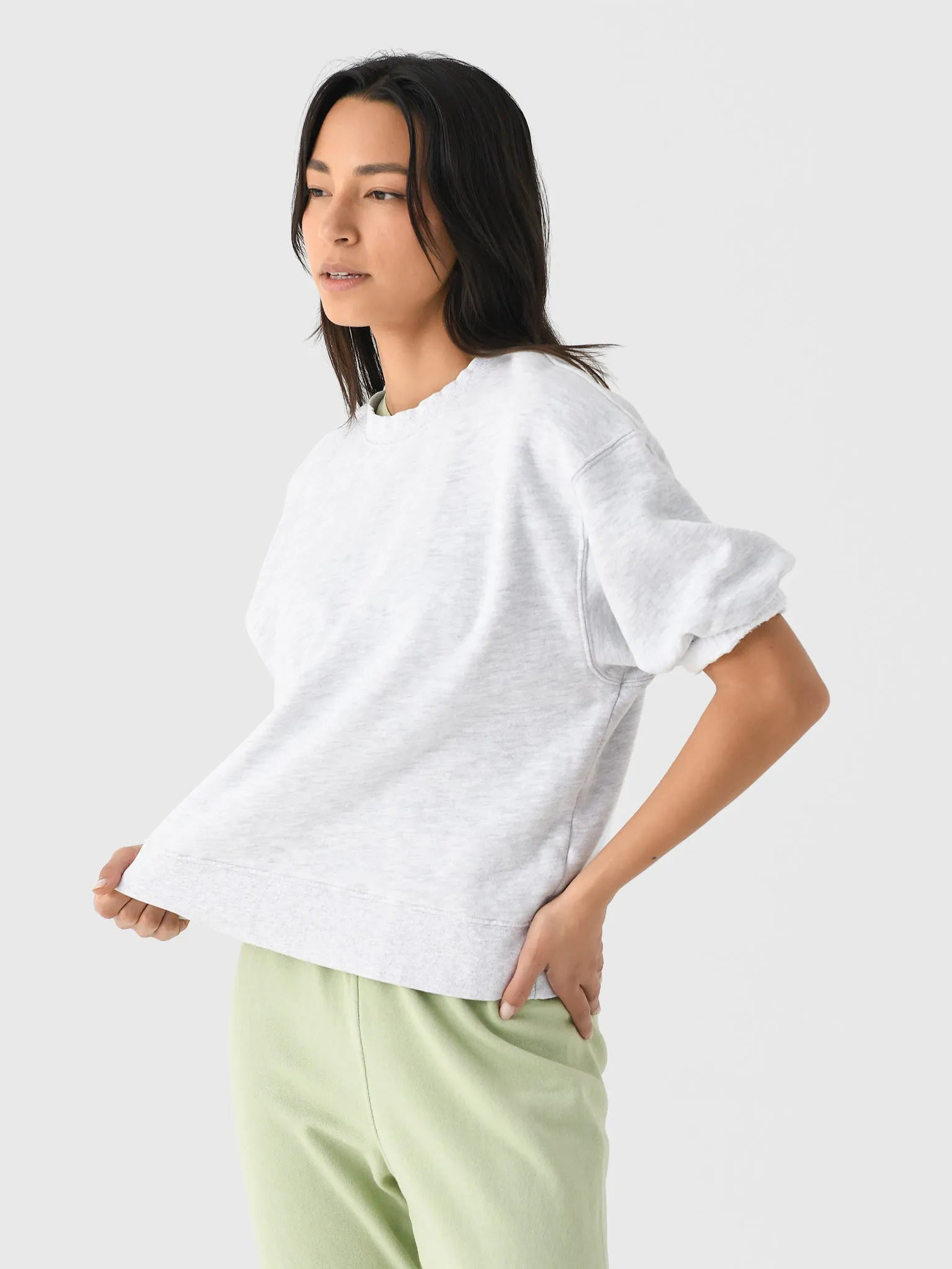 Perfect White Tee Women's Rebecca Sweatshirt sold by Saint Bernard product image thumbnail 3