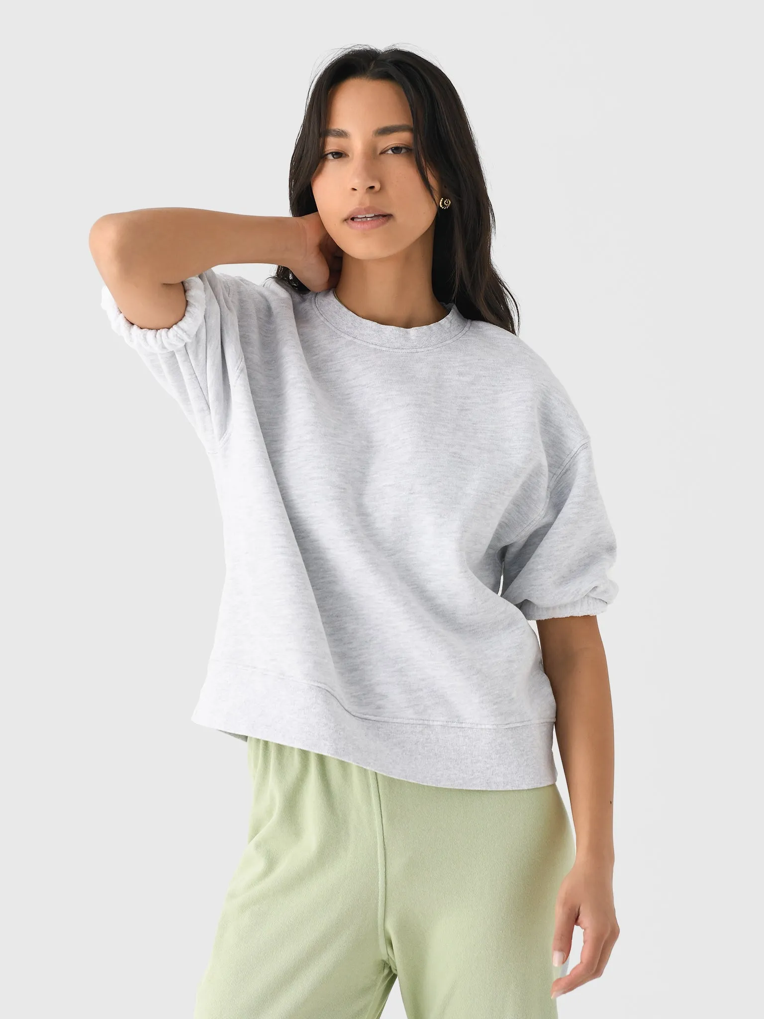 Perfect White Tee Women's Rebecca Sweatshirt sold by Saint Bernard