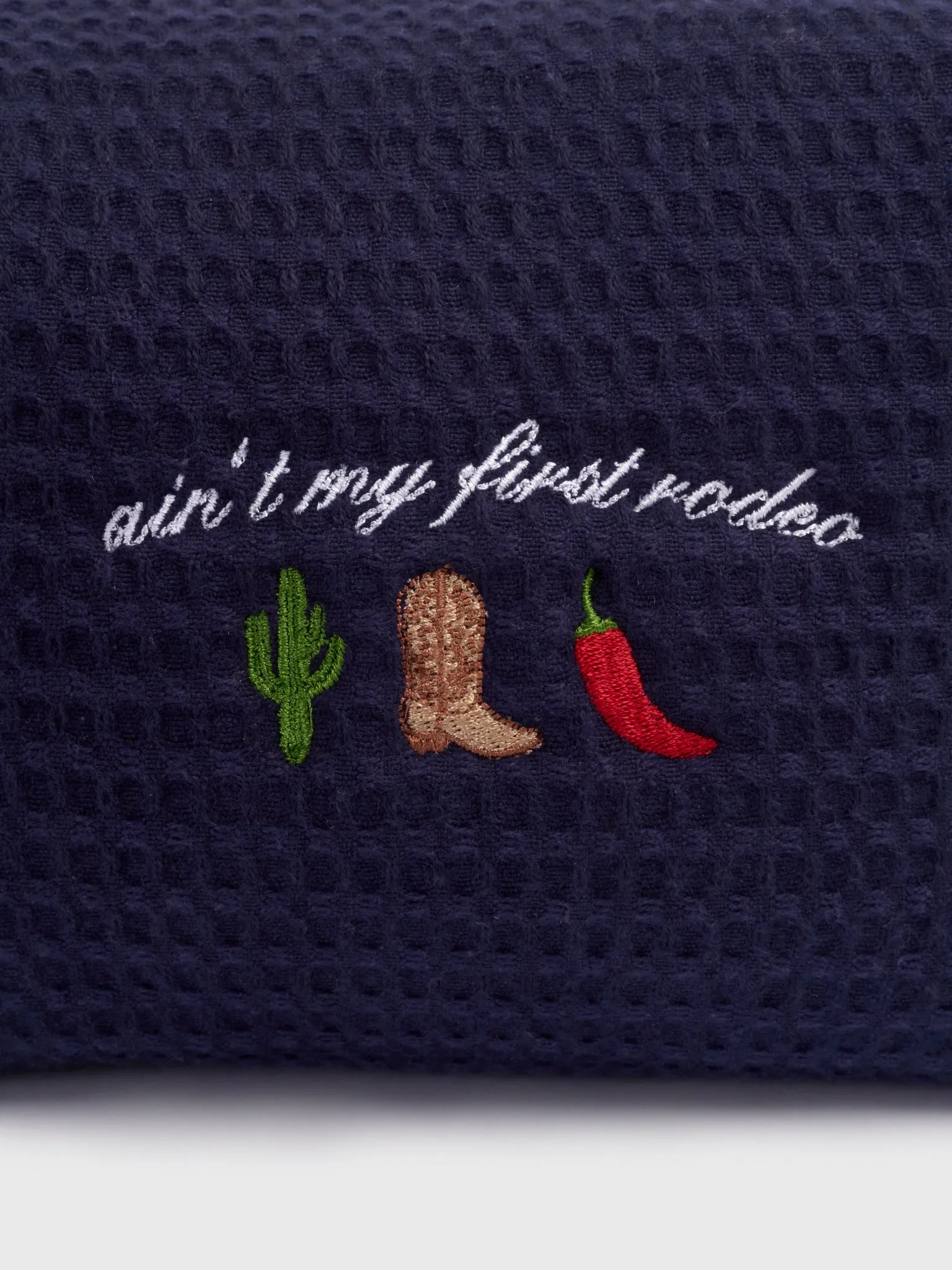 Abbode Ain't My First Rodeo Waffle Pouch sold by Saint Bernard product image thumbnail 4