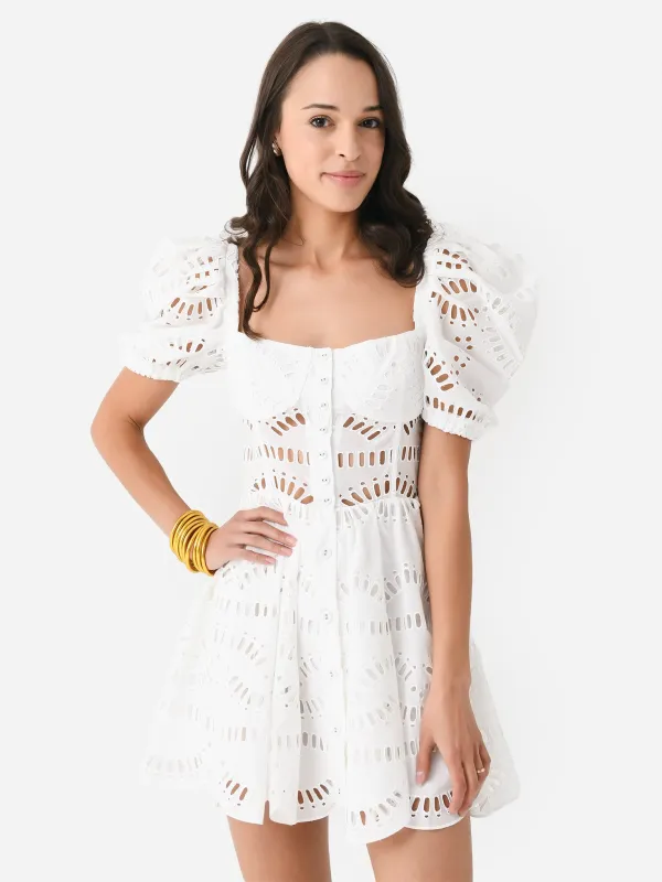 Charo Ruiz Ibiza Women's Ayiak Short Dress made by Saint Bernard