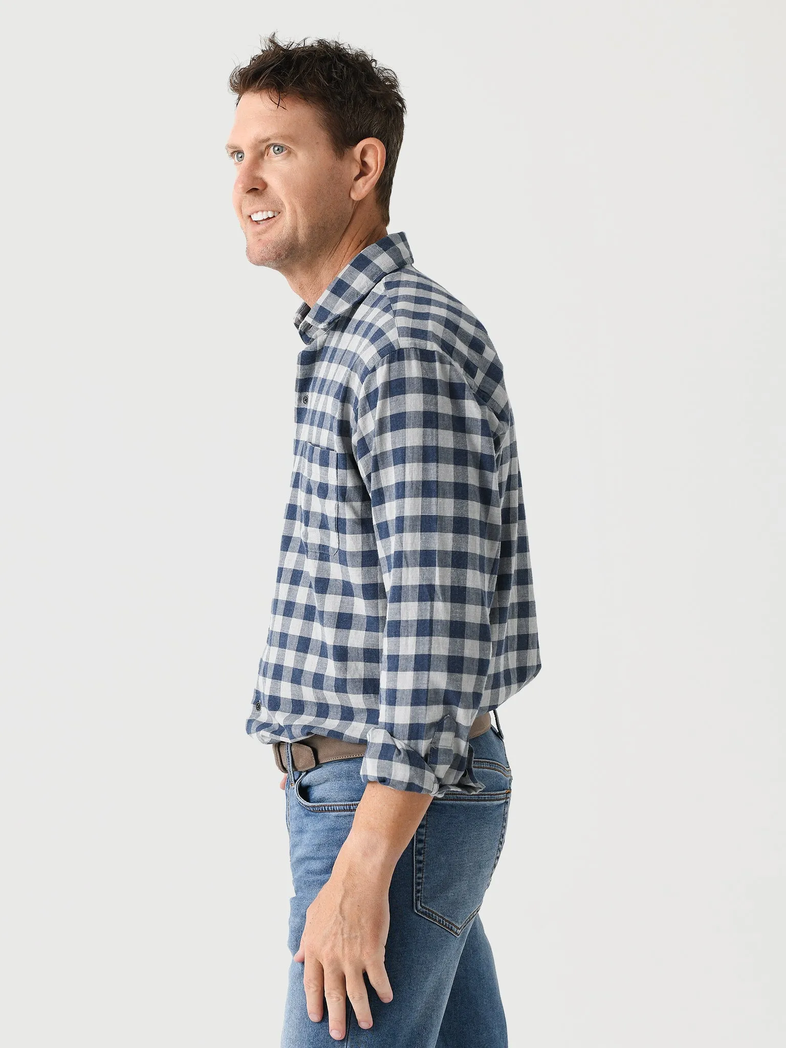 Peter Millar Crown Men's Delta Cotton Sport Shirt sold by Saint Bernard product image thumbnail 3