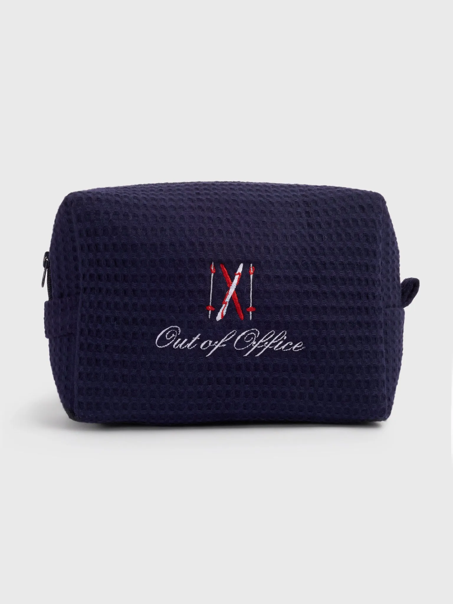 Abbode Out of Office Skiing Waffle Pouch sold by Saint Bernard