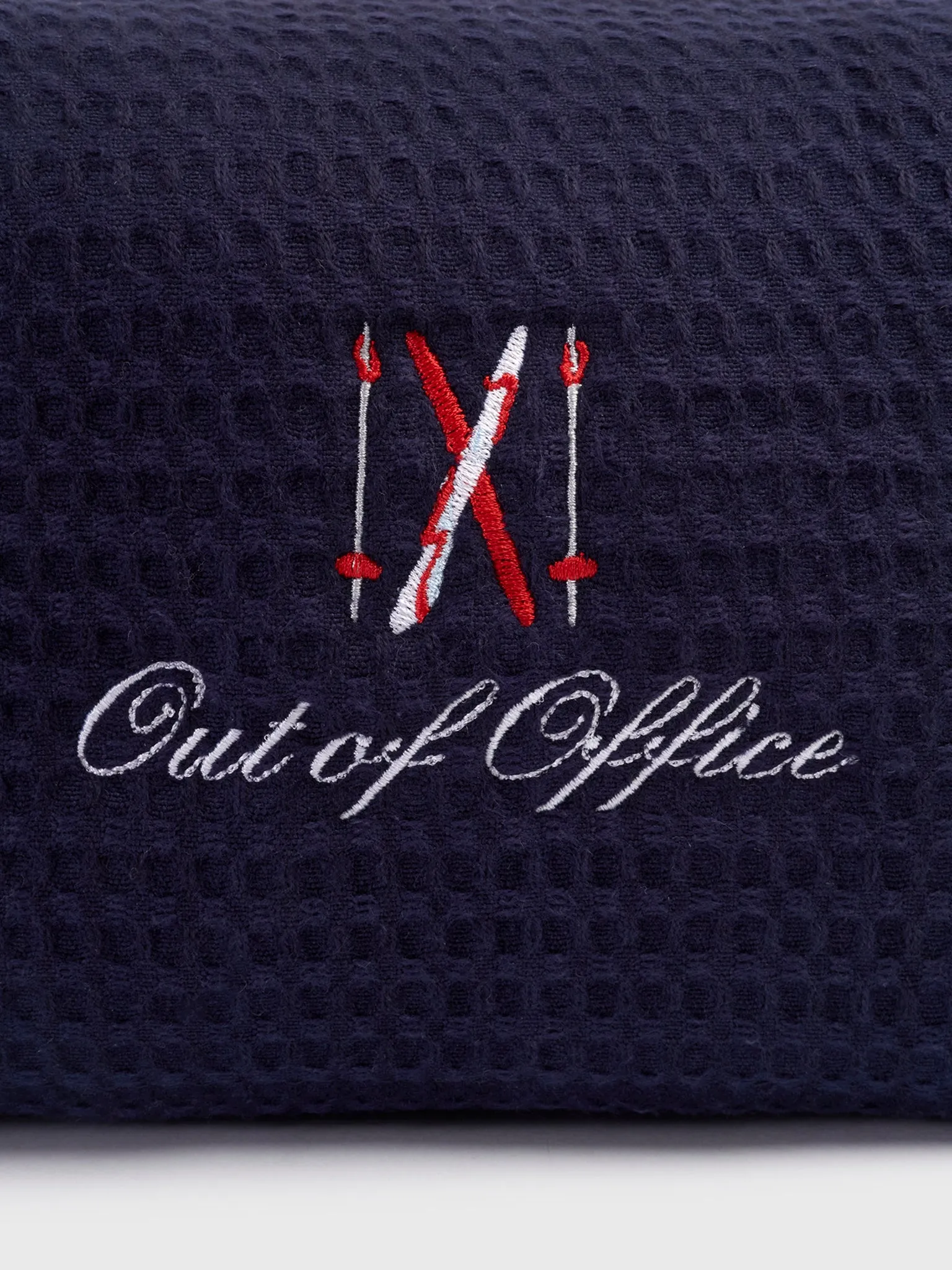 Abbode Out of Office Skiing Waffle Pouch sold by Saint Bernard product image thumbnail 4