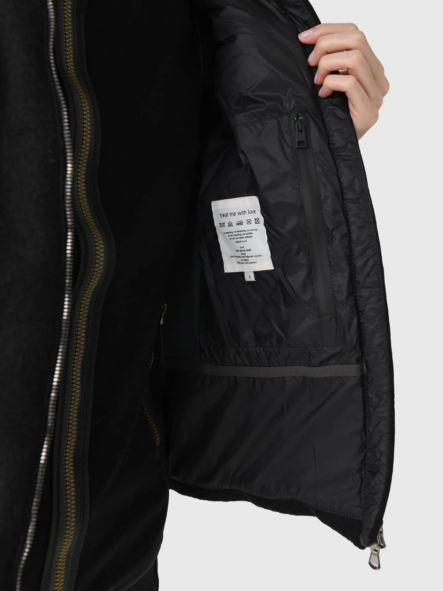 Frauenschuh Women's AlpineLA Wool Down Jacket sold by Saint Bernard product image thumbnail 5
