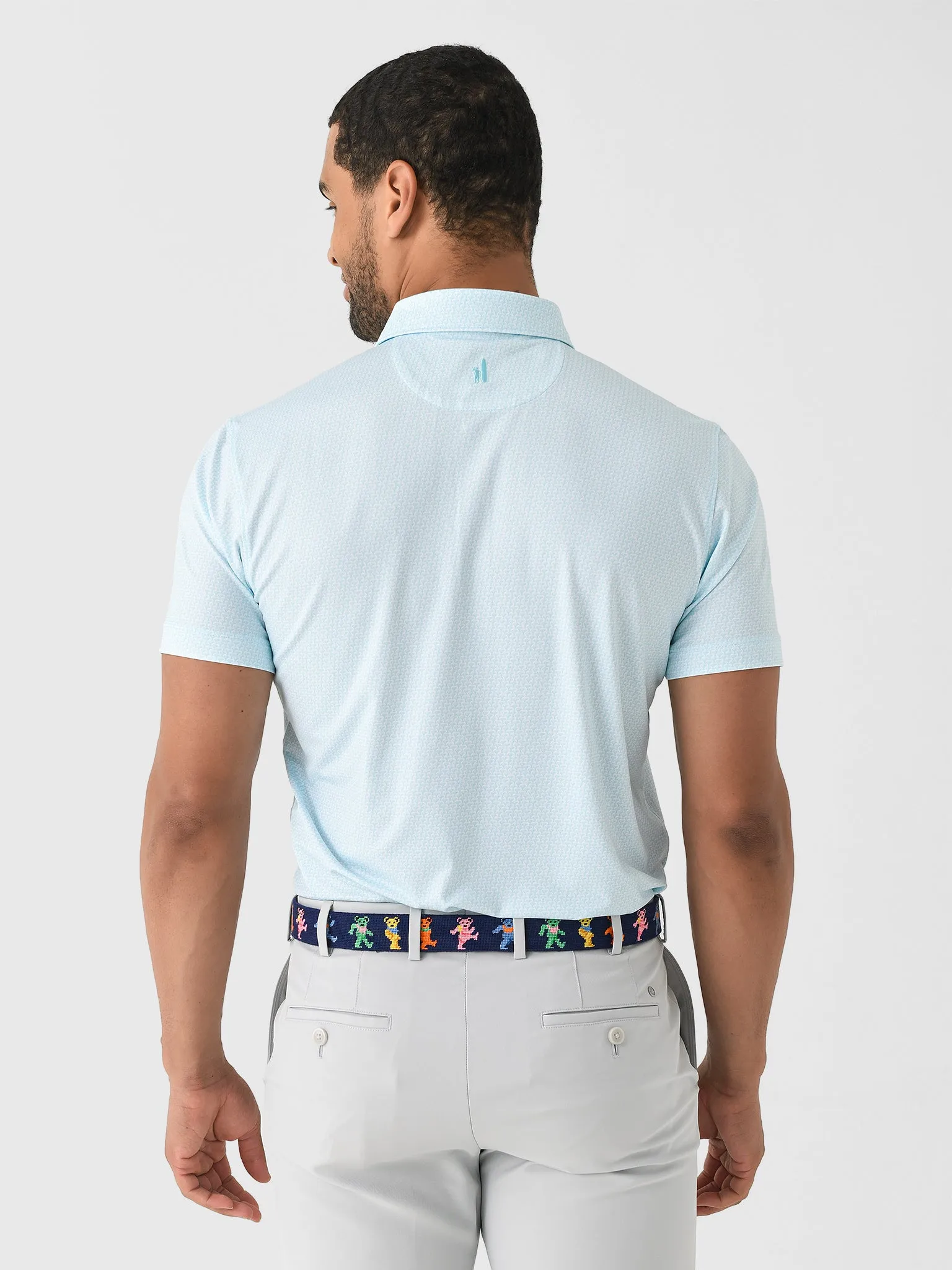 Johnnie-O Men's Island Times Performance Jersey Polo sold by Saint Bernard product image thumbnail 4