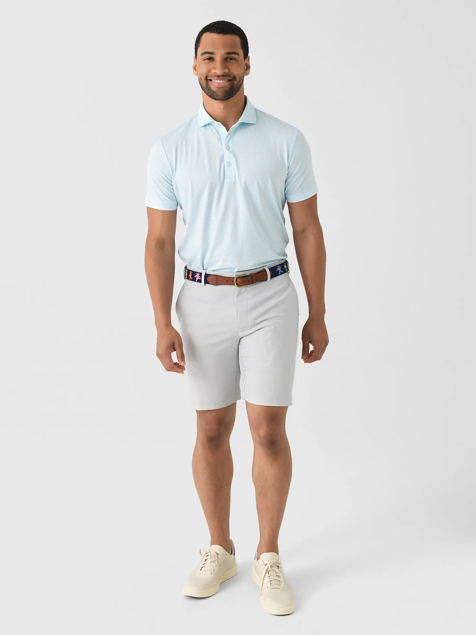 Johnnie-O Men's Island Times Performance Jersey Polo sold by Saint Bernard product image thumbnail 2
