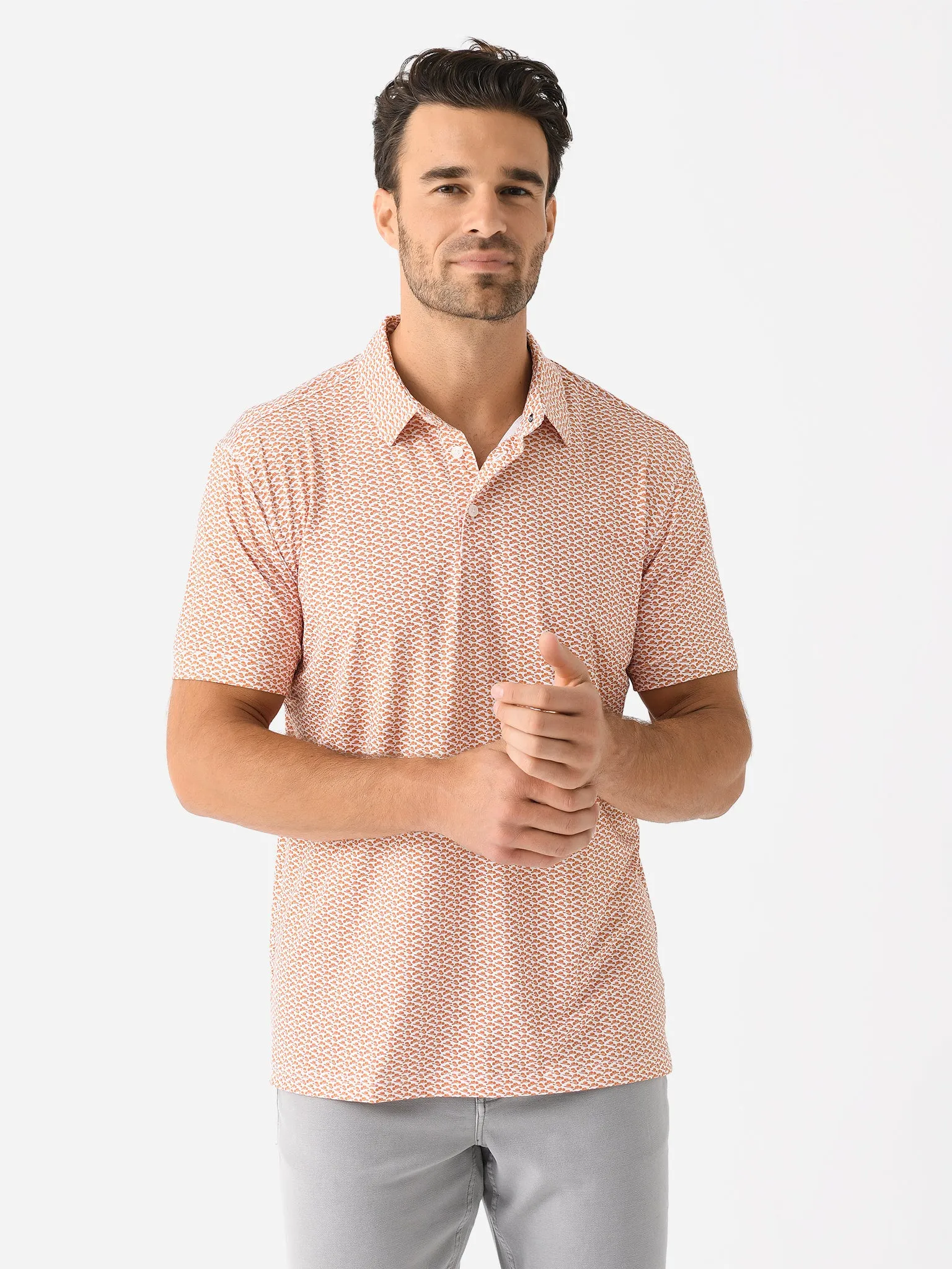Mizzen+Main Men's Trim Versa Polo sold by Saint Bernard