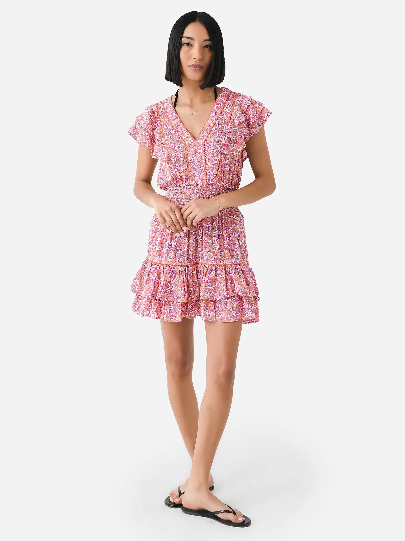Poupette St Barth Women's Camila Mini Dress sold by Saint Bernard product image thumbnail 2