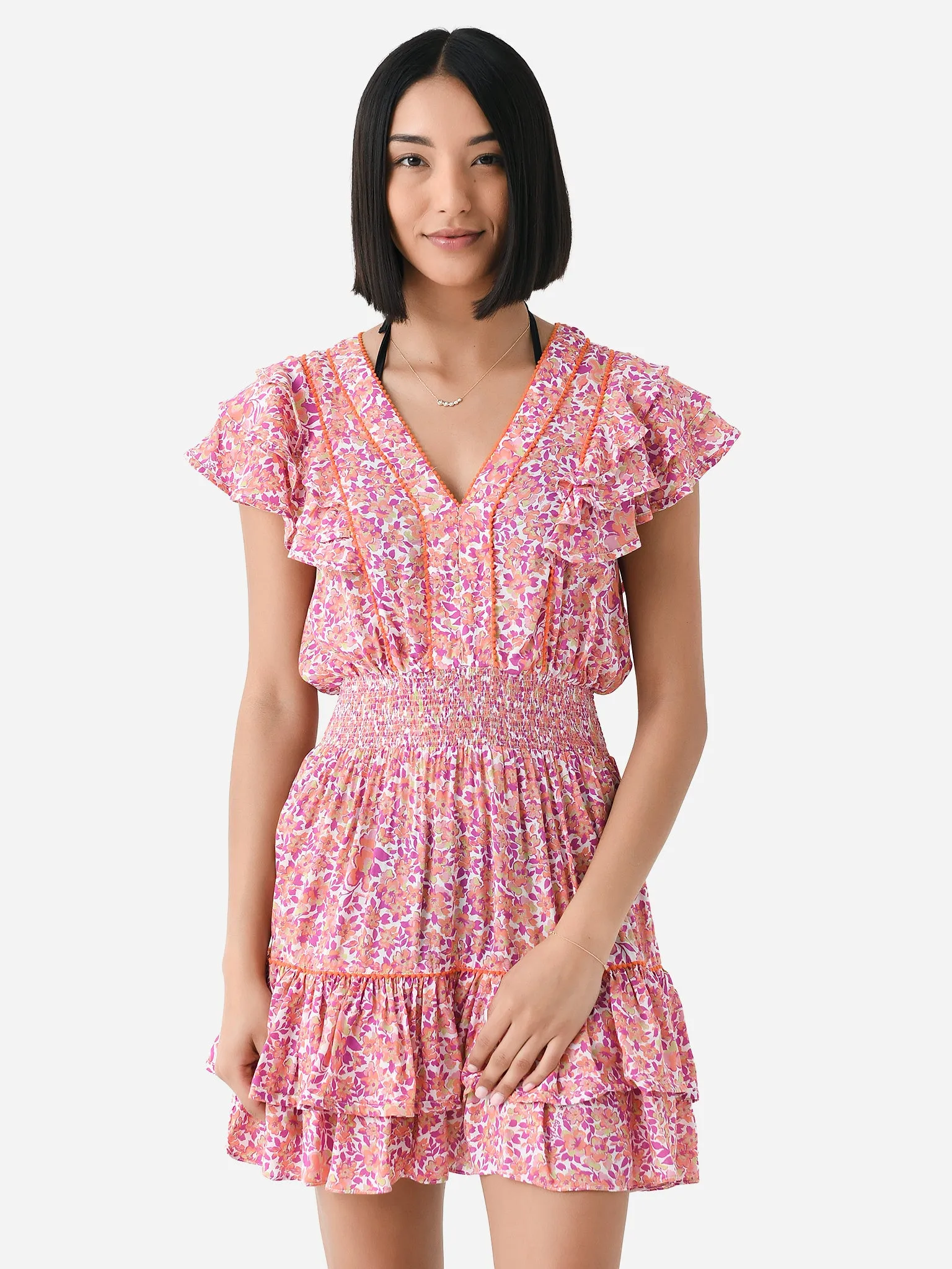 Poupette St Barth Women's Camila Mini Dress sold by Saint Bernard