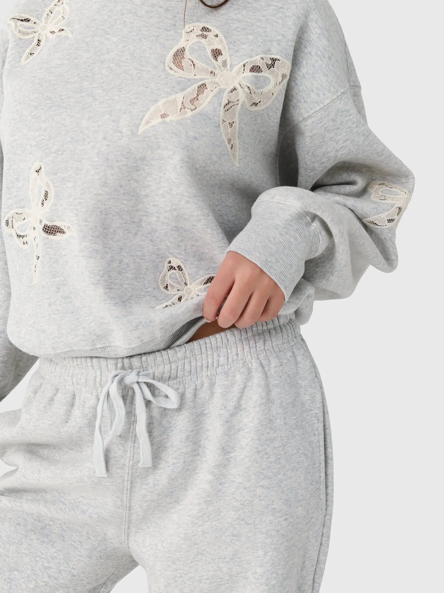 LoveShackFancy Women's Elma Sweatpant sold by Saint Bernard product image thumbnail 5