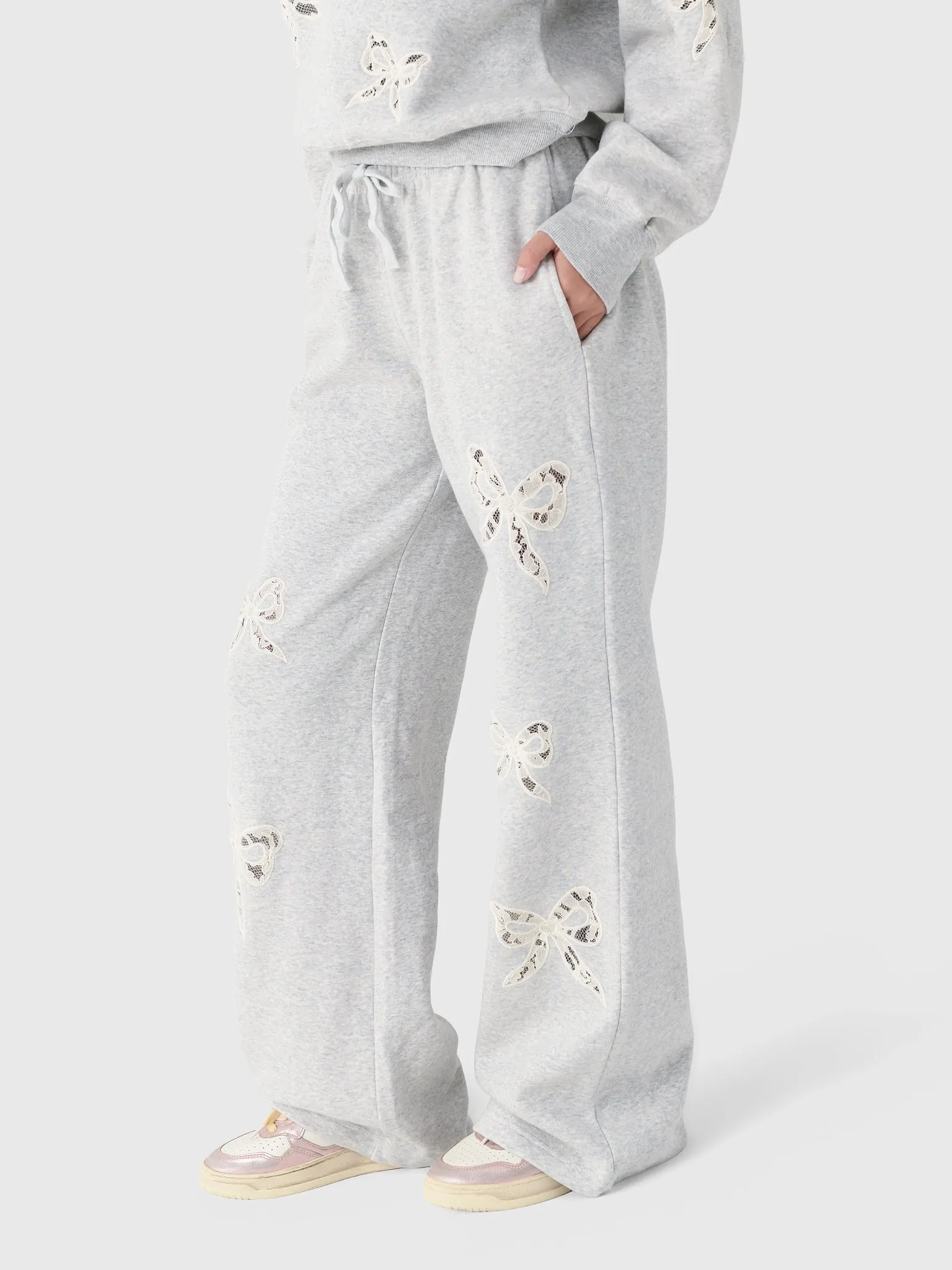 LoveShackFancy Women's Elma Sweatpant sold by Saint Bernard product image thumbnail 3