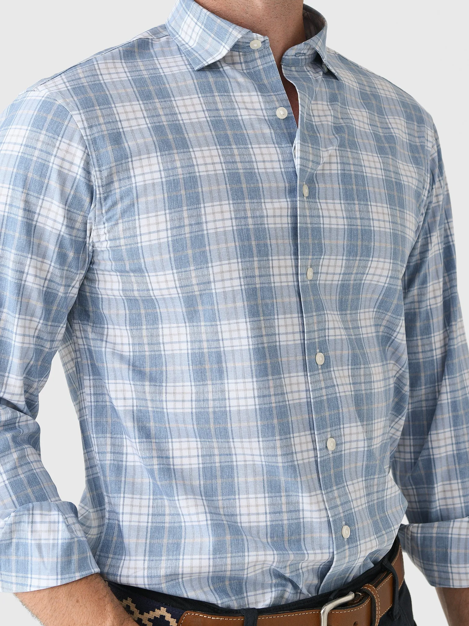 Johnnie-O Men's Hendley Performance Button-Down Shirt sold by Saint Bernard product image thumbnail 5
