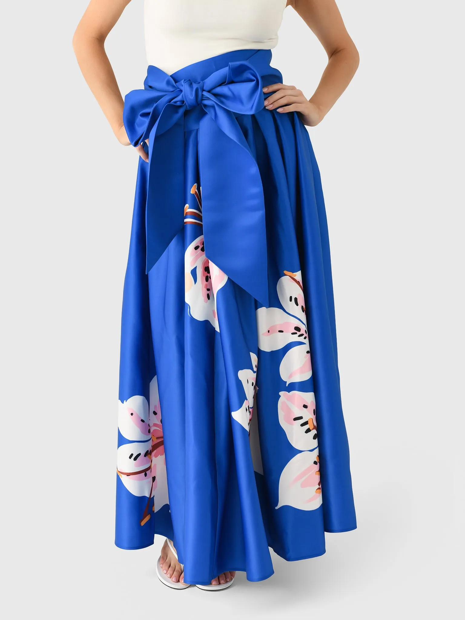 Leo Lin Women's Valerie Maxi Skirt sold by Saint Bernard