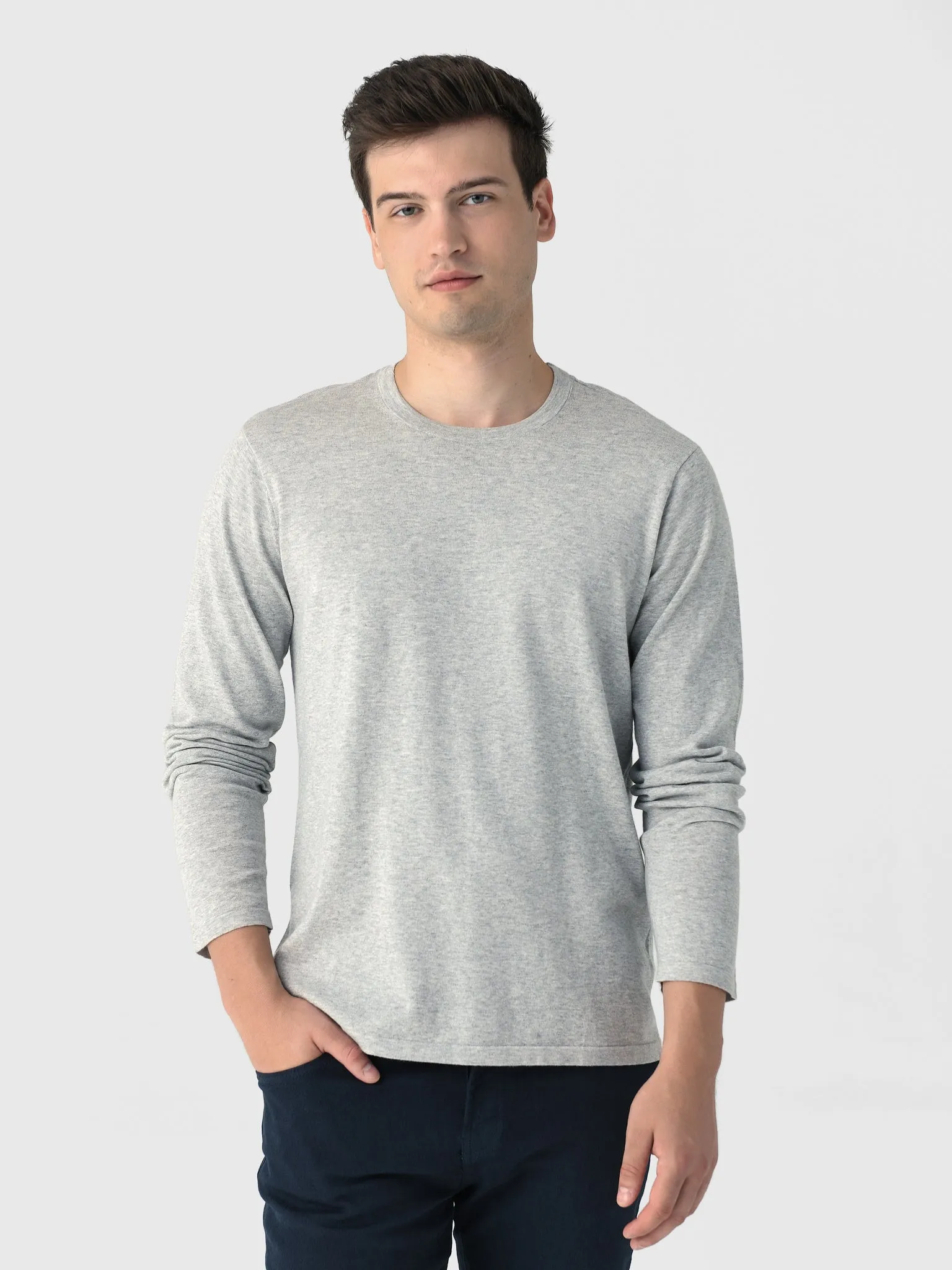 Rails Men's Quentin Cotton Cashmere Long Sleeve Tee sold by Saint Bernard