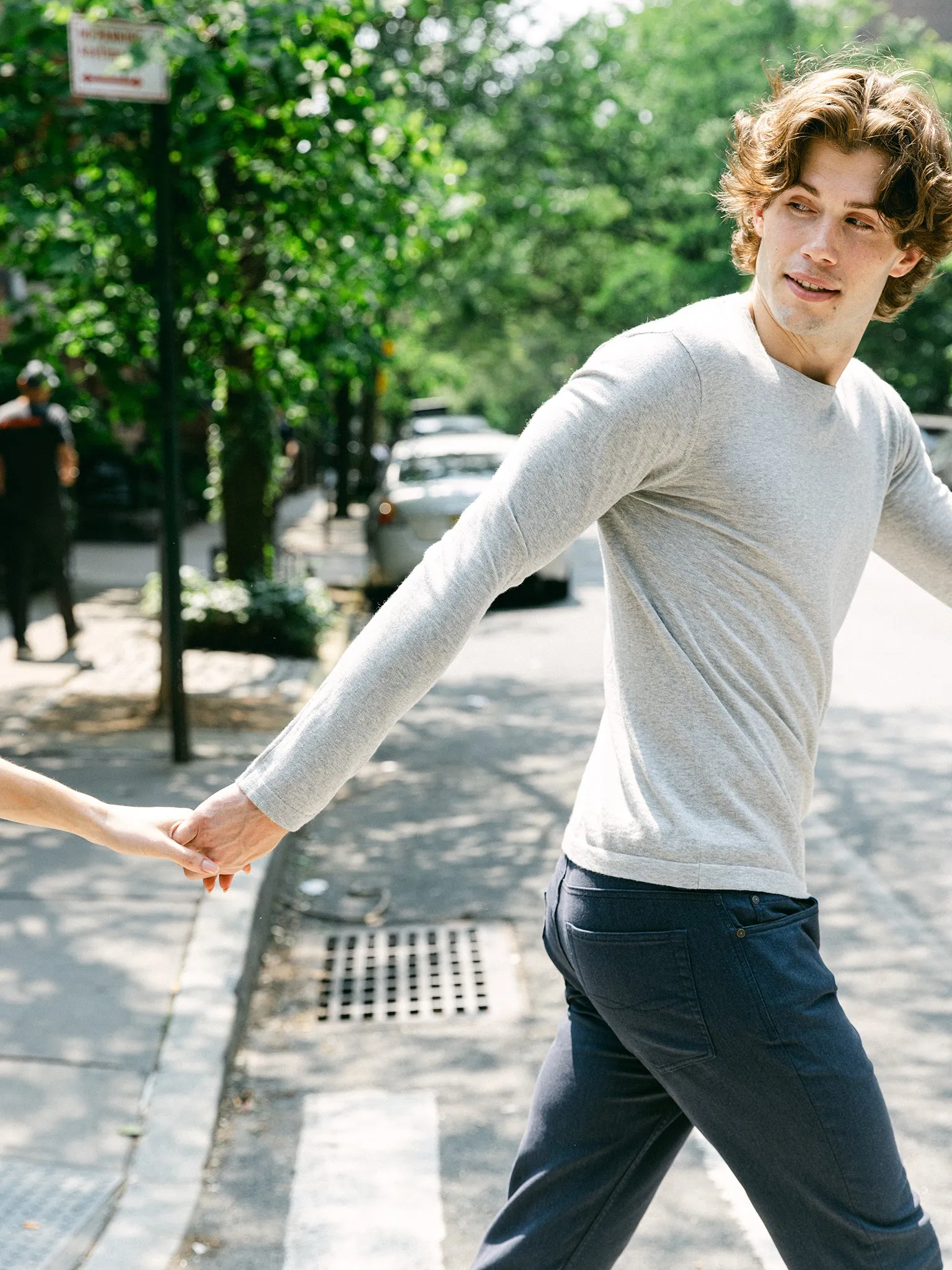 Rails Men's Quentin Cotton Cashmere Long Sleeve Tee sold by Saint Bernard product image thumbnail 2