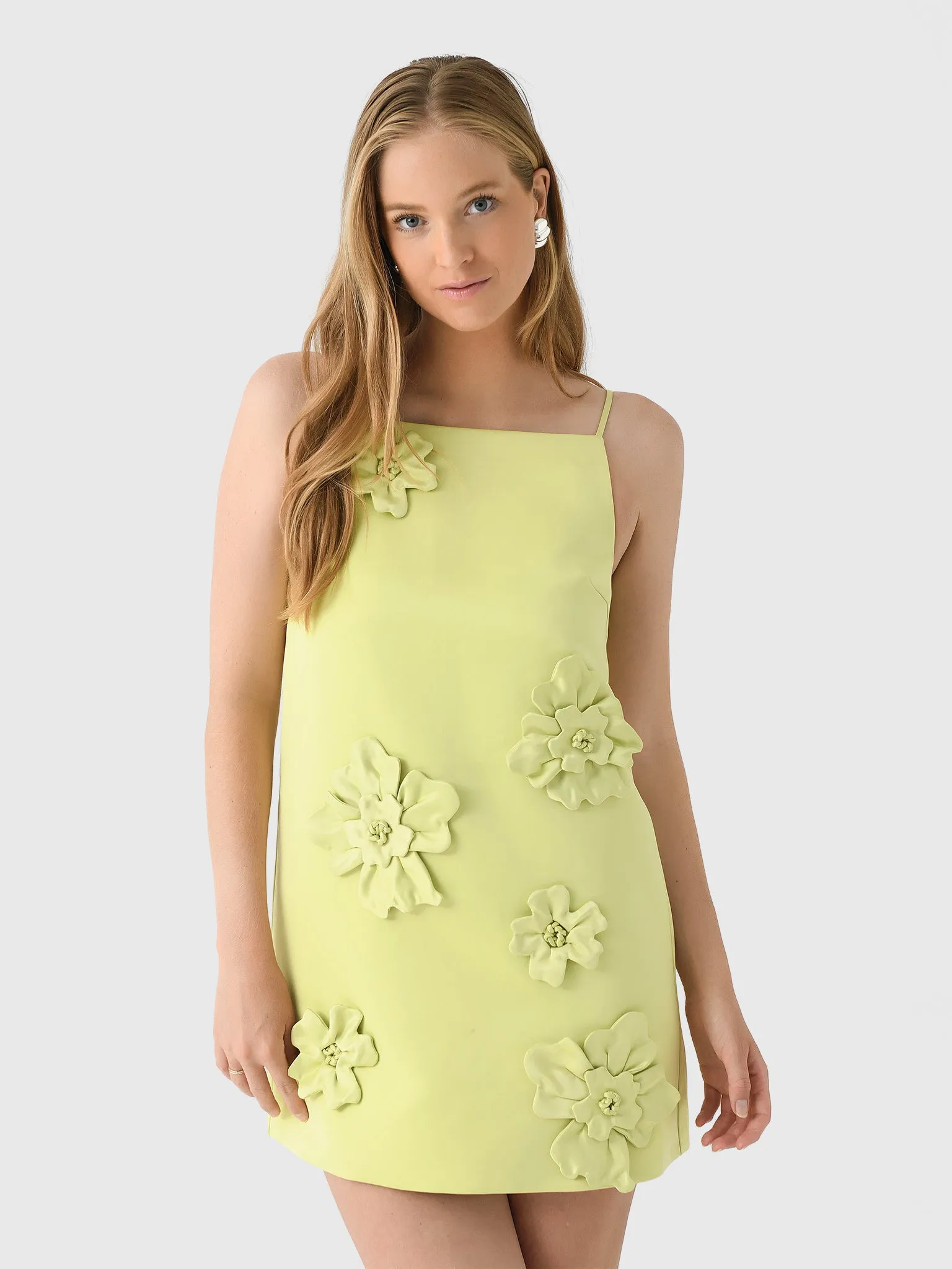 Leo Lin Women's Leia Petal Mini Dress sold by Saint Bernard