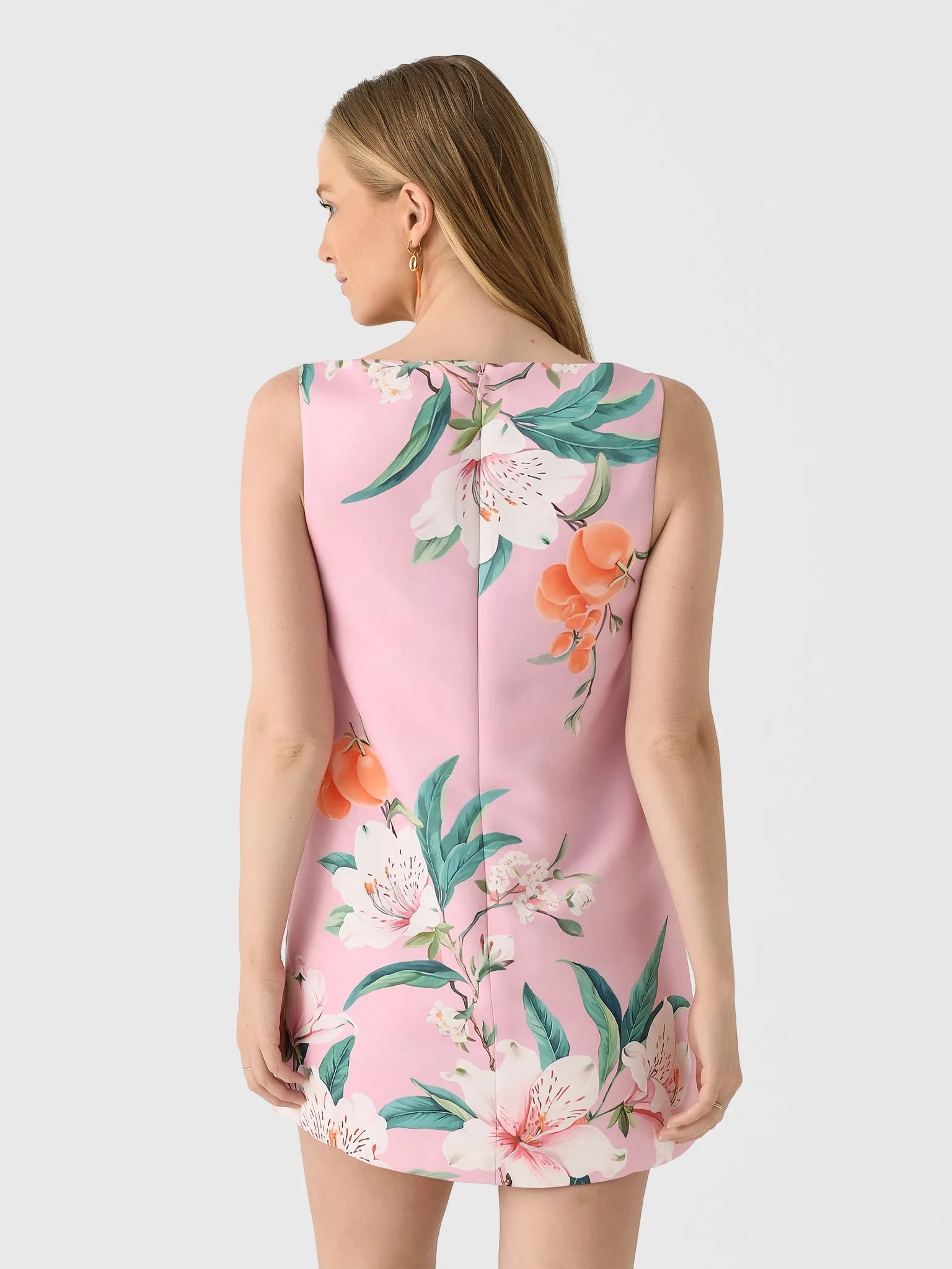 Leo Lin Women's Kaelyn V-Neck Mini Dress sold by Saint Bernard product image thumbnail 4