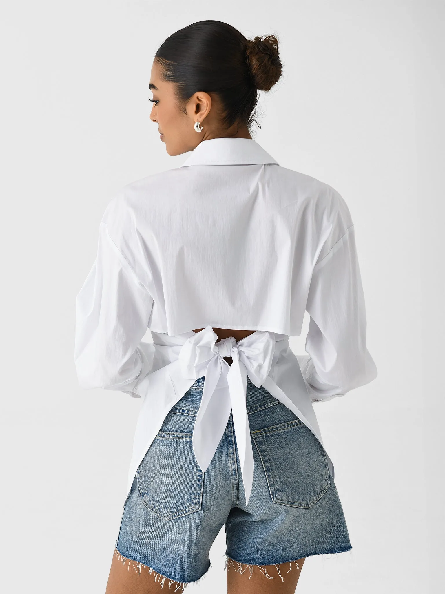 Simon Miller Women's Loch Poplin Button-Down Shirt sold by Saint Bernard product image thumbnail 4