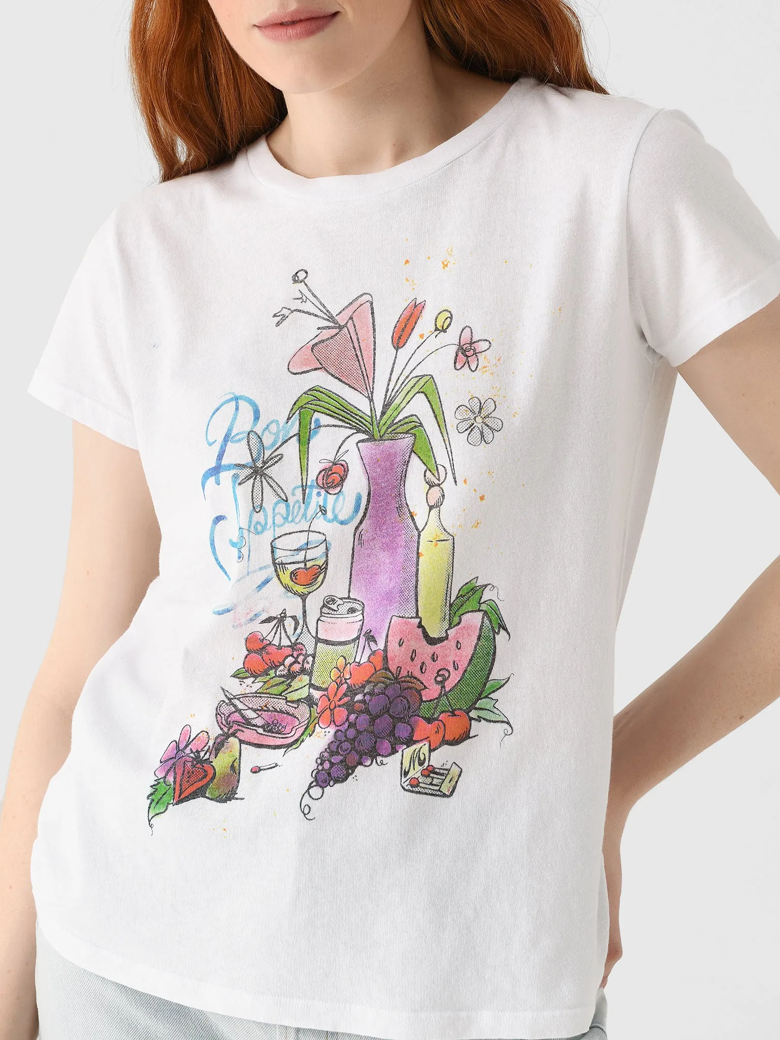 Mother Women's The Boxy Goodie Goodie Tee sold by Saint Bernard product image thumbnail 5