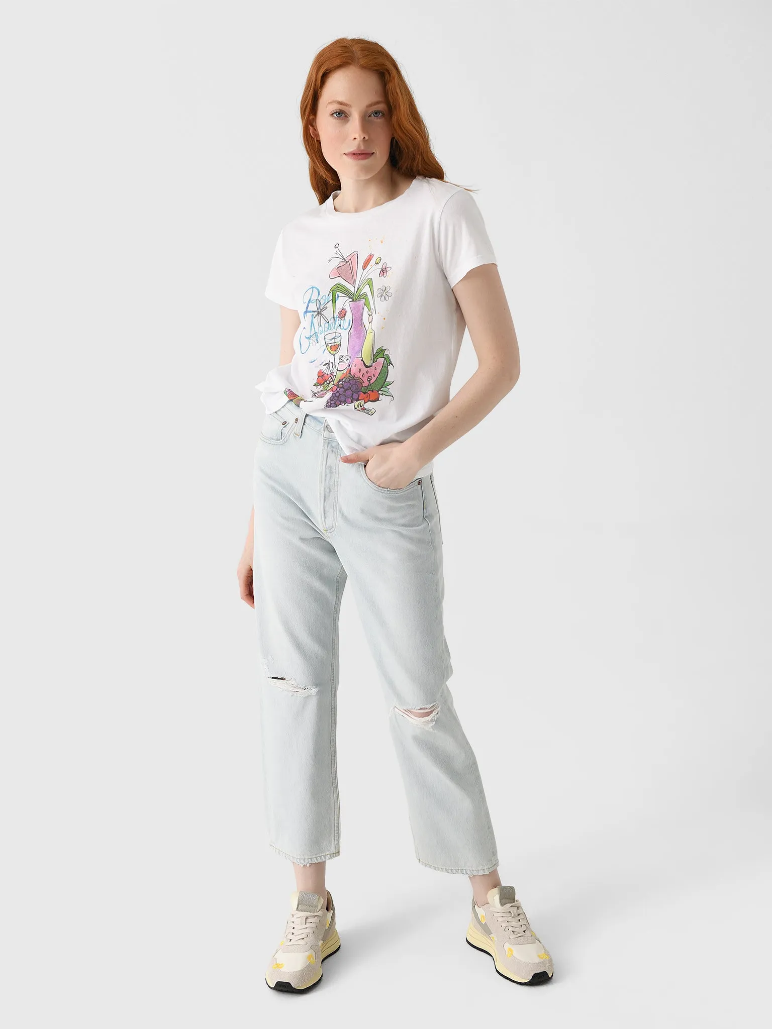 Mother Women's The Boxy Goodie Goodie Tee sold by Saint Bernard product image thumbnail 2