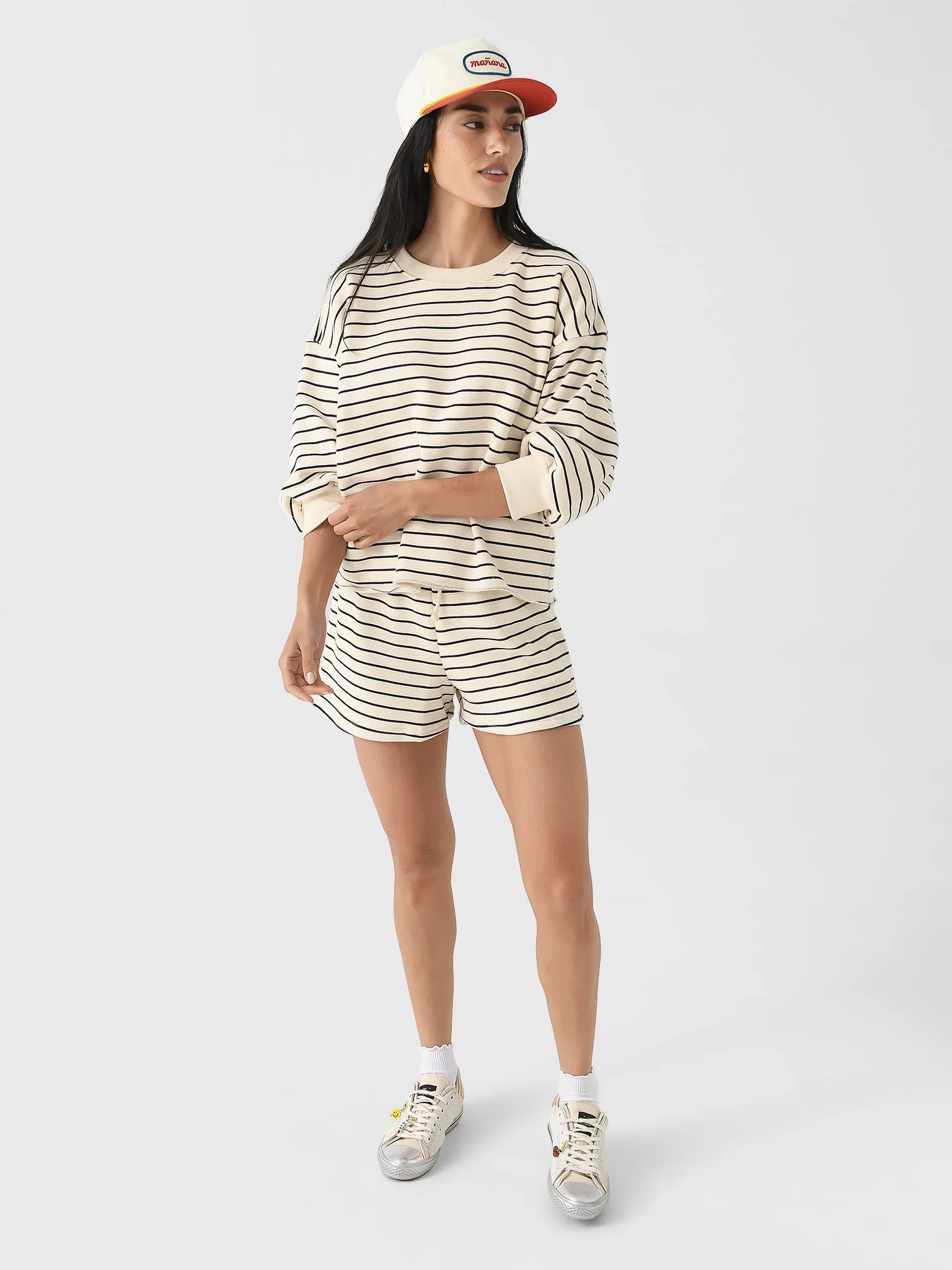 Perfect White Tee Women's Niall Sweatshirt sold by Saint Bernard product image thumbnail 2