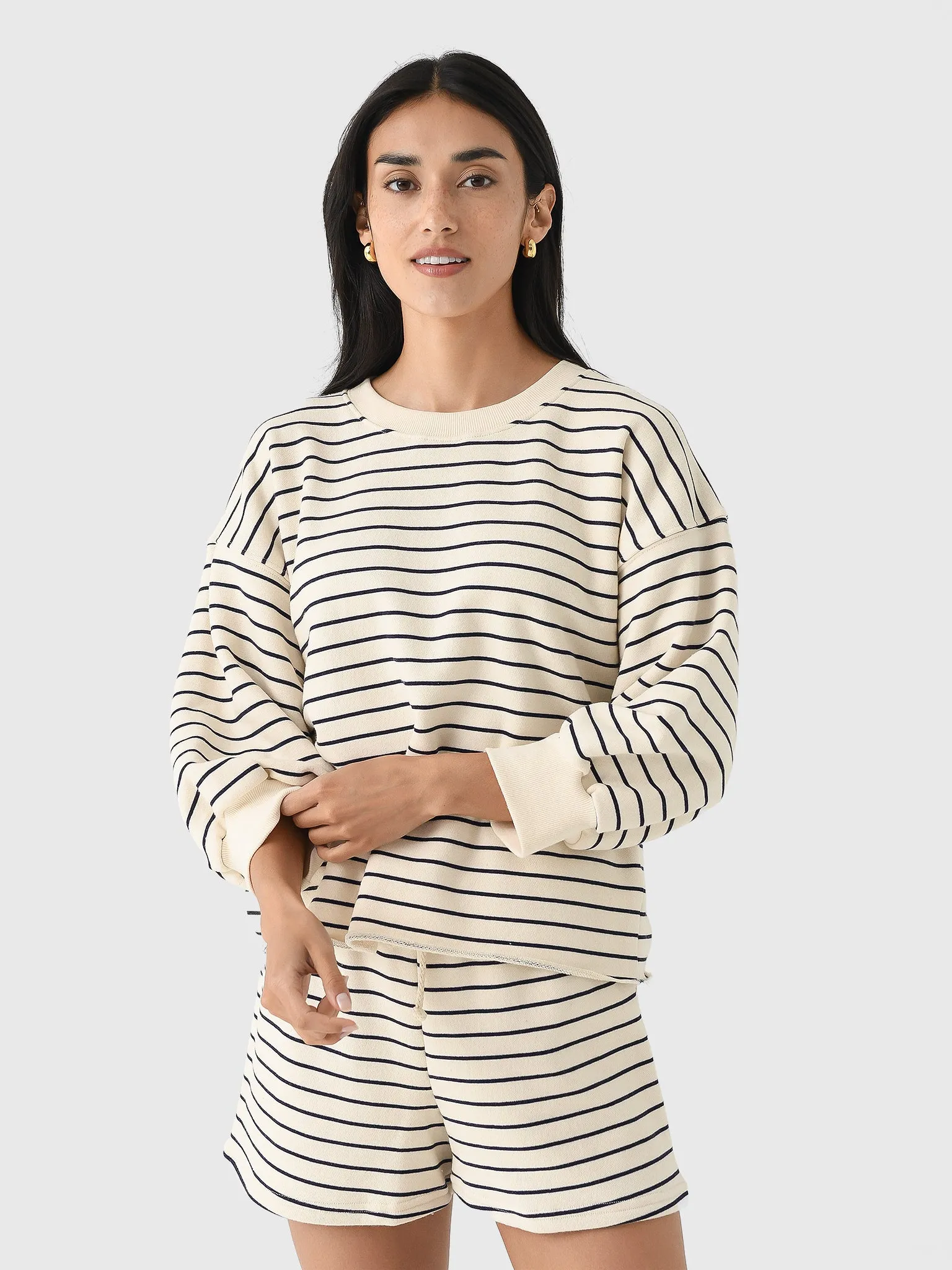 Perfect White Tee Women's Niall Sweatshirt sold by Saint Bernard