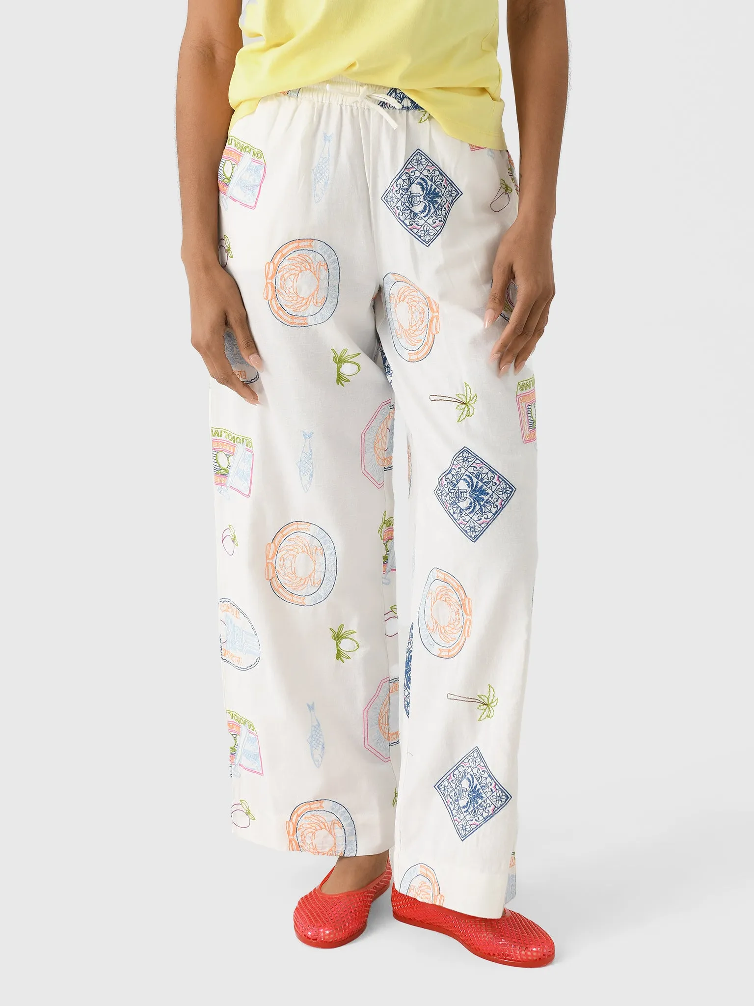 Damson Madder Women's Chlo Trouser sold by Saint Bernard