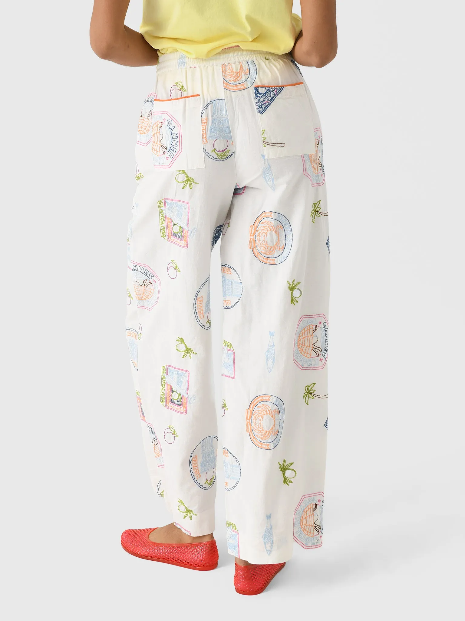 Damson Madder Women's Chlo Trouser sold by Saint Bernard product image thumbnail 4