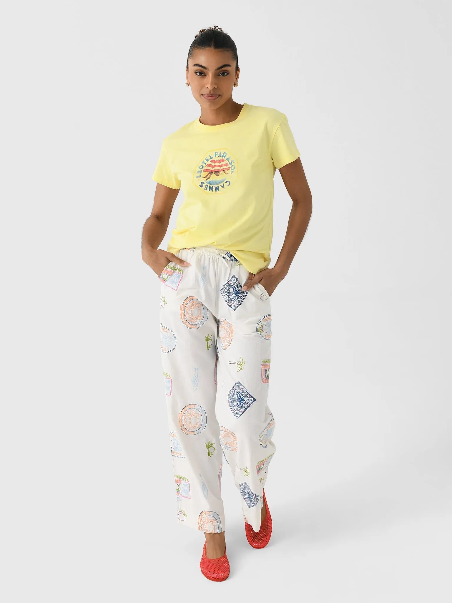 Damson Madder Women's Chlo Trouser sold by Saint Bernard product image thumbnail 2