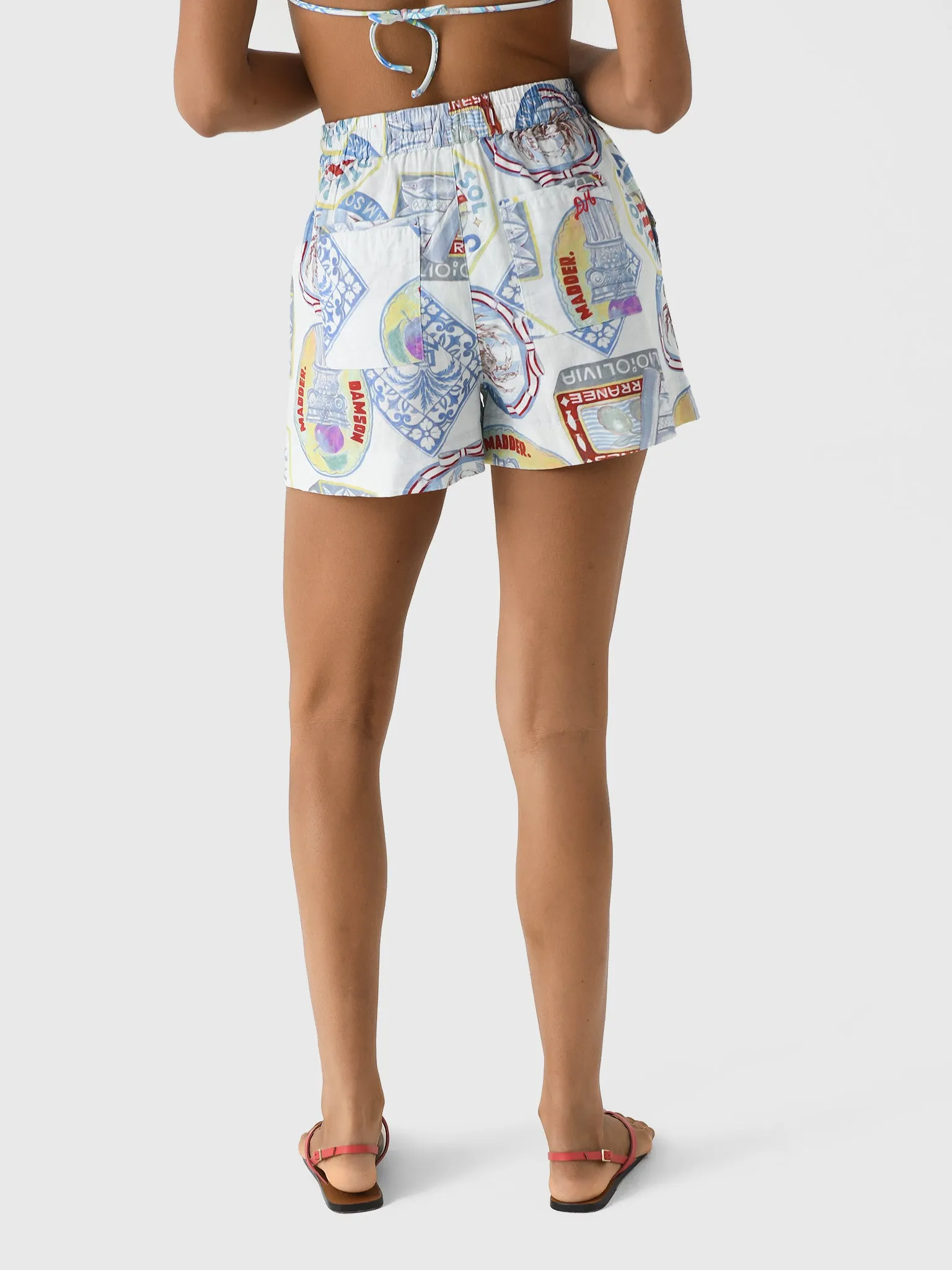 Damson Madder Women's Pull On Short sold by Saint Bernard product image thumbnail 4